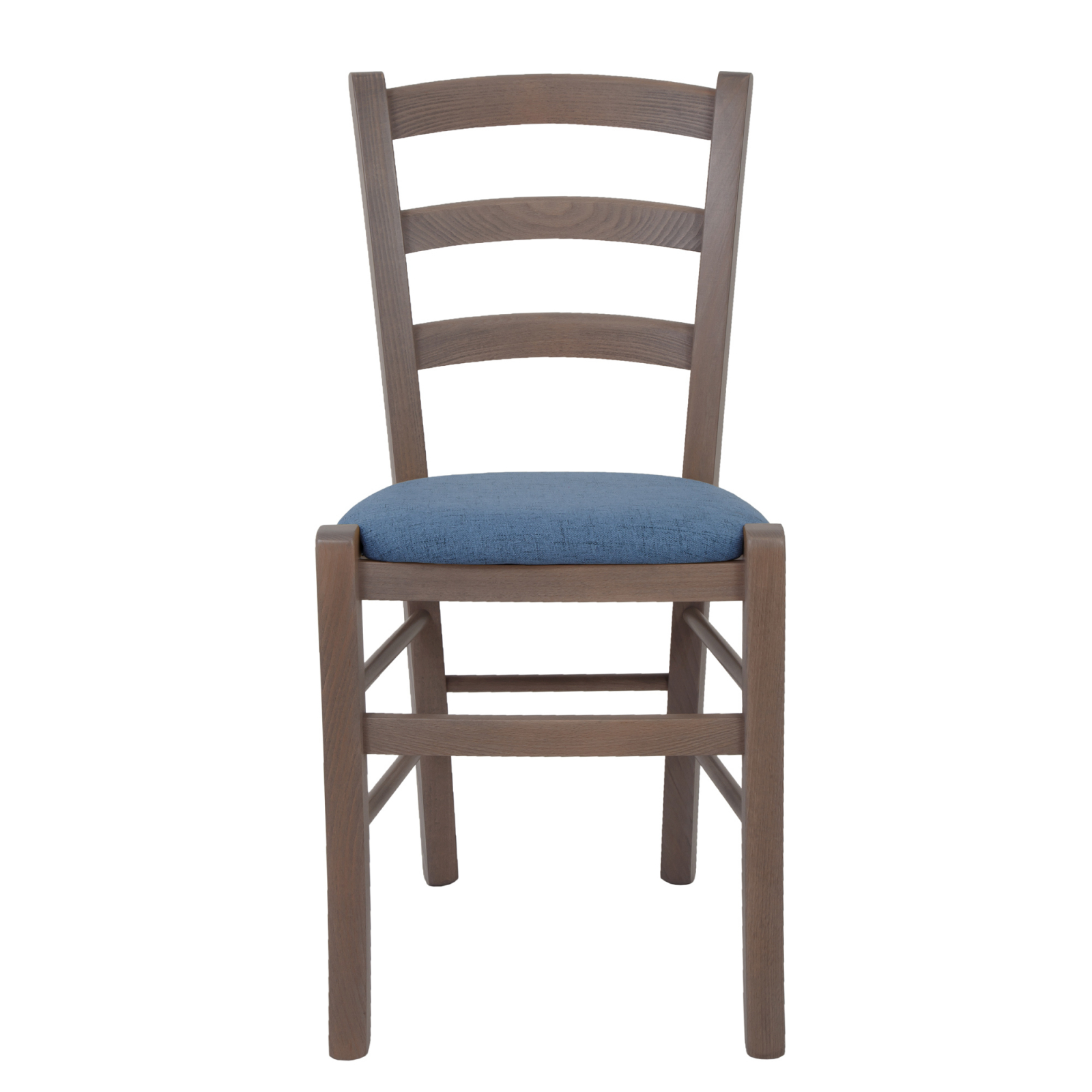 Scaun Paesana, cadru fag, culoare gri, material stofa G22 albastru [1]