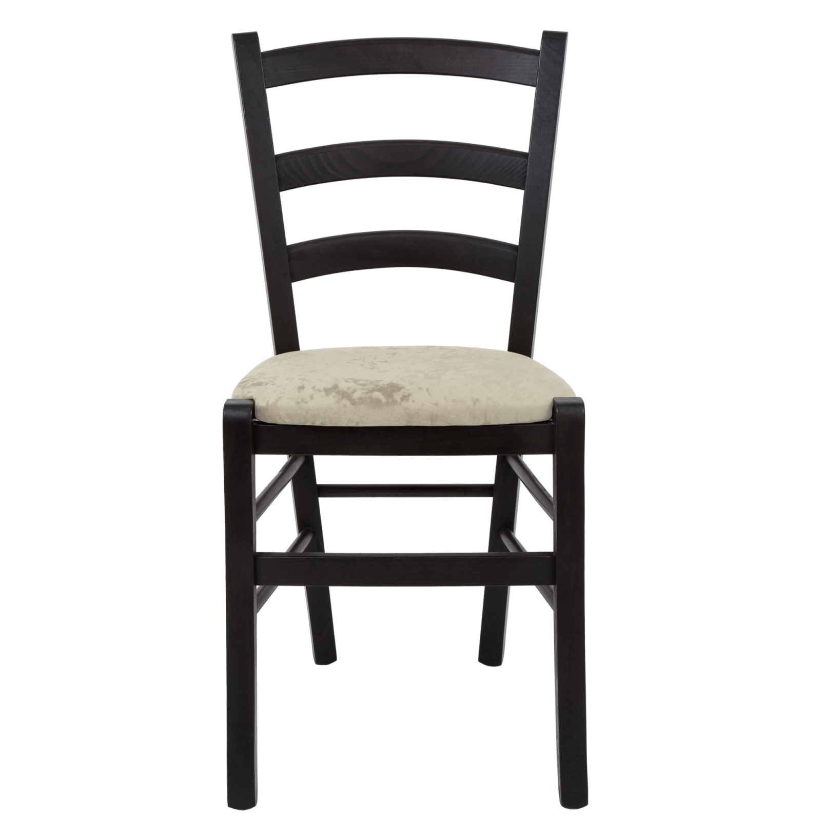 Scaun Paesana, cadru fag, culoare wenge, material stofa E04 crem [1]