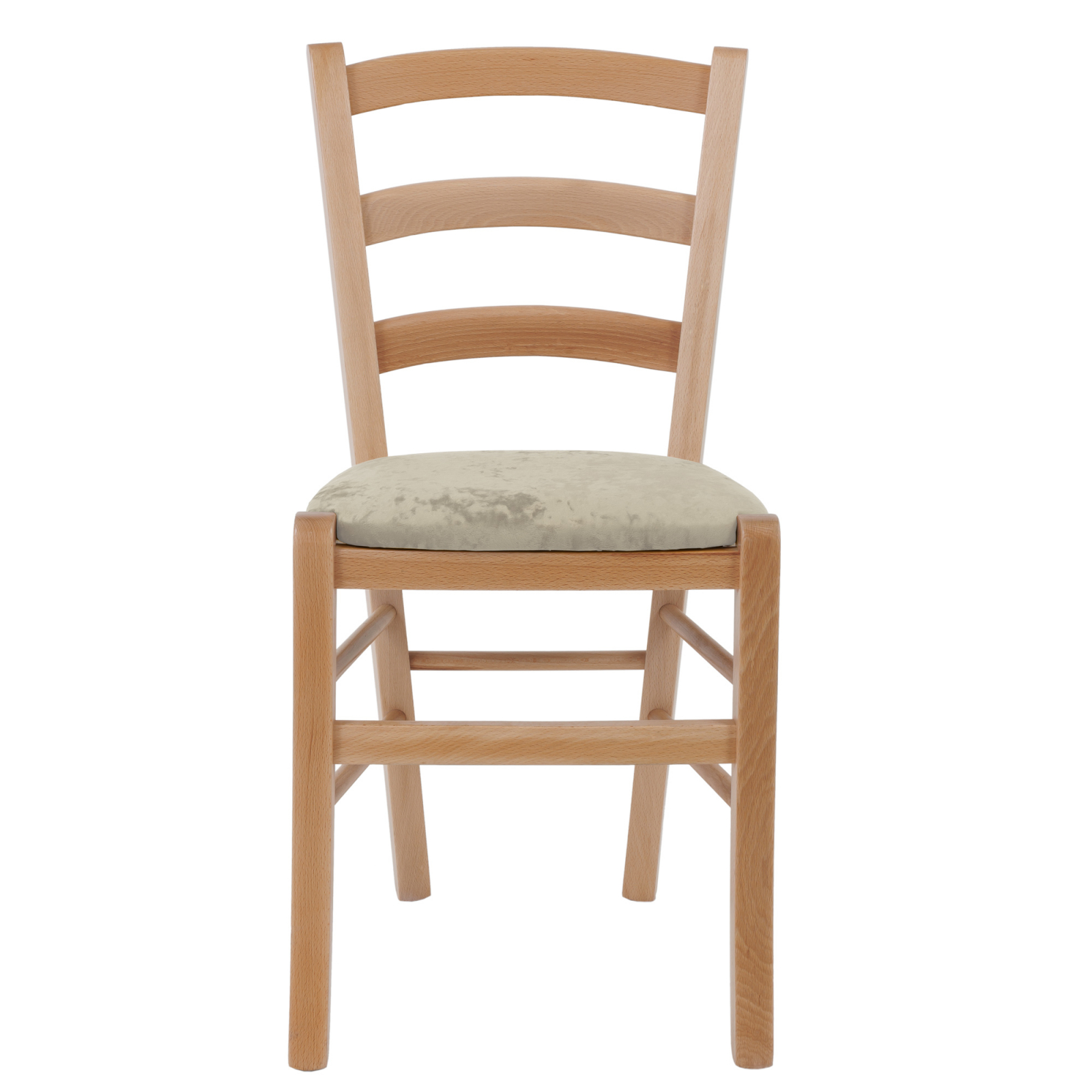 Scaun Paesana, cadru fag, material stofa E04 crem [1]