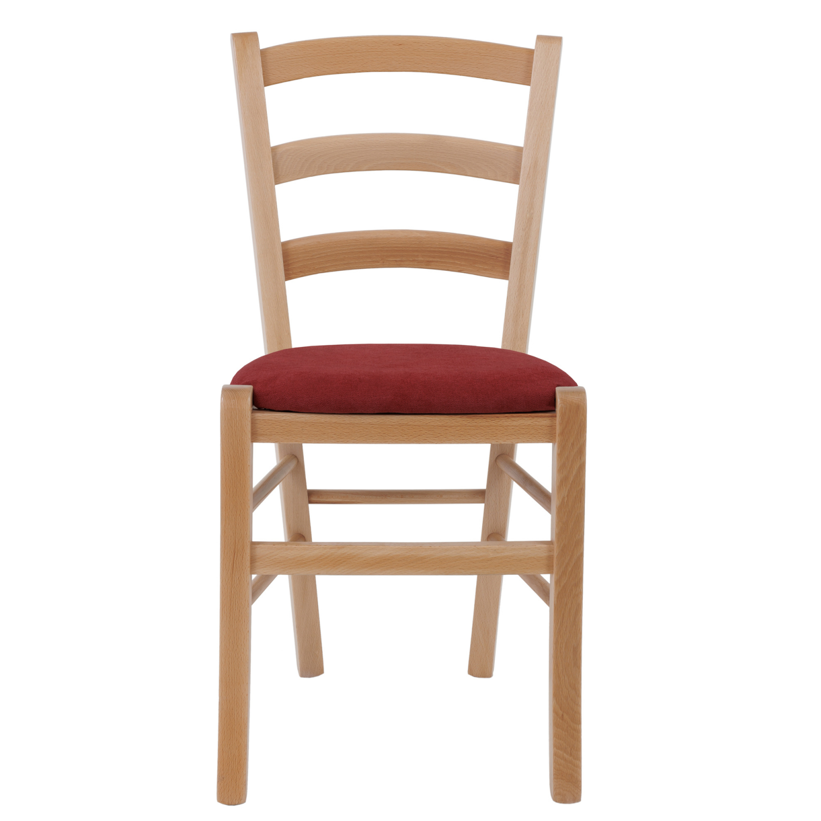 Scaun Paesana, cadru fag, material stofa K14 cranberry [1]