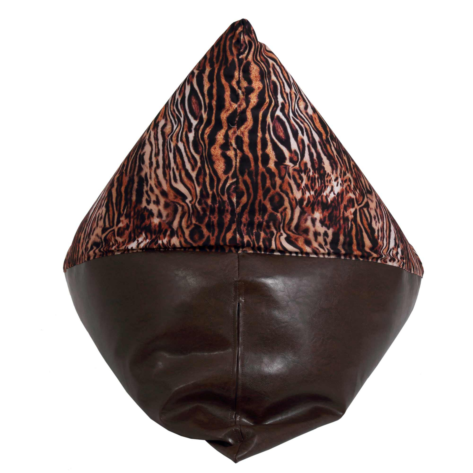 Bean bag Relax - Blana tigru - Imitatie piele maro [5]