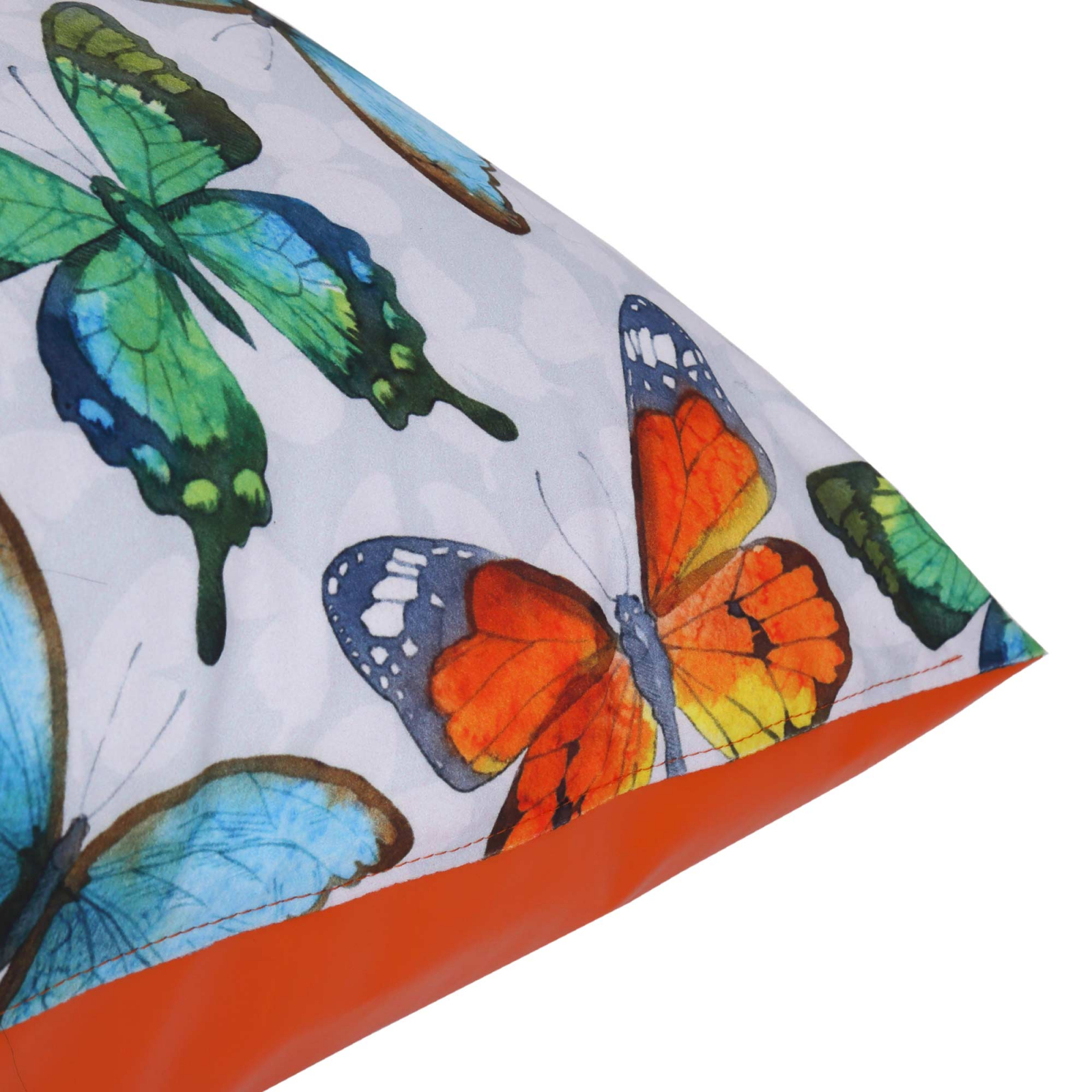 Bean bag Relax - Fluturi - Imitatie piele portocaliu [5]