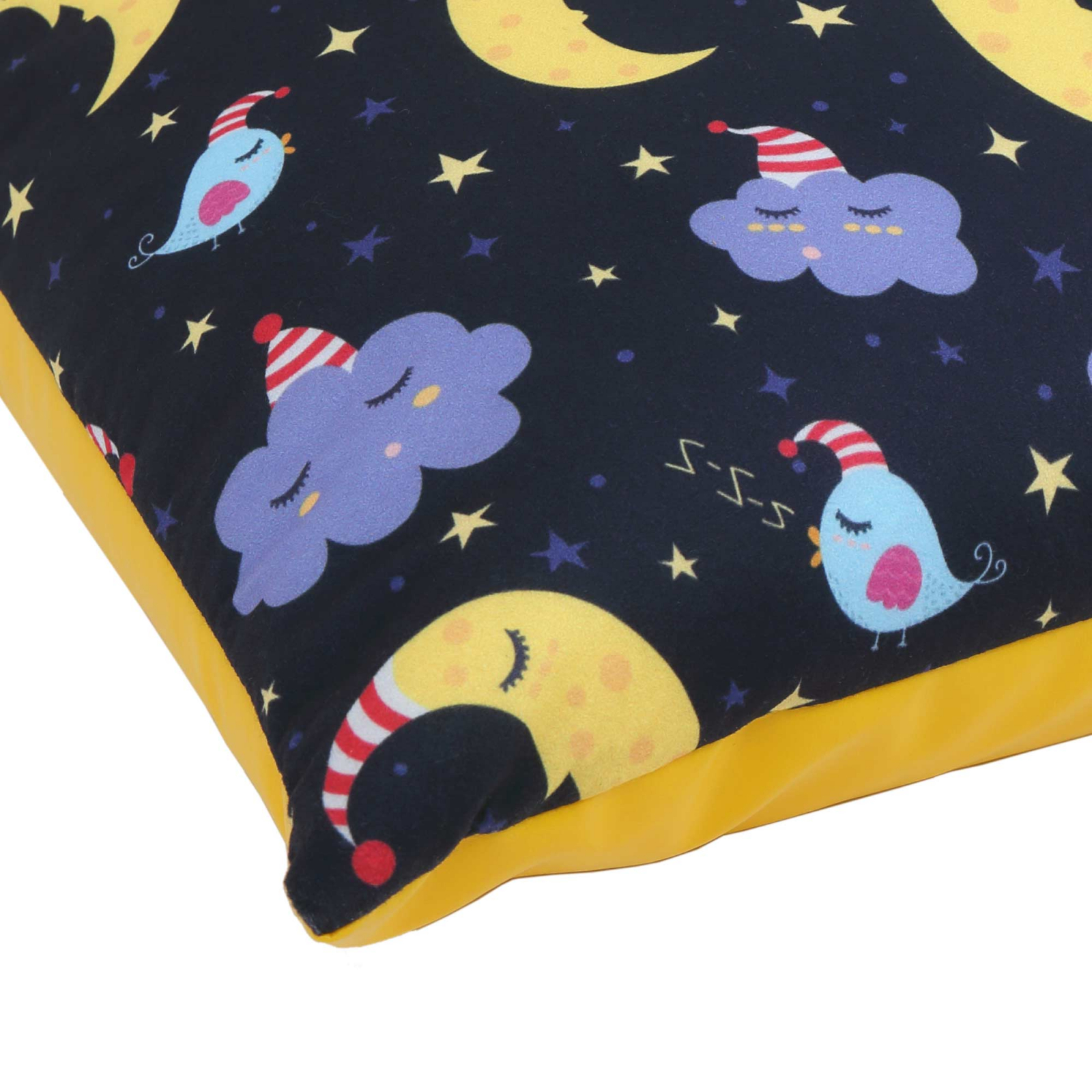 Bean bag Relax - Luna - Imitatie piele galben [6]