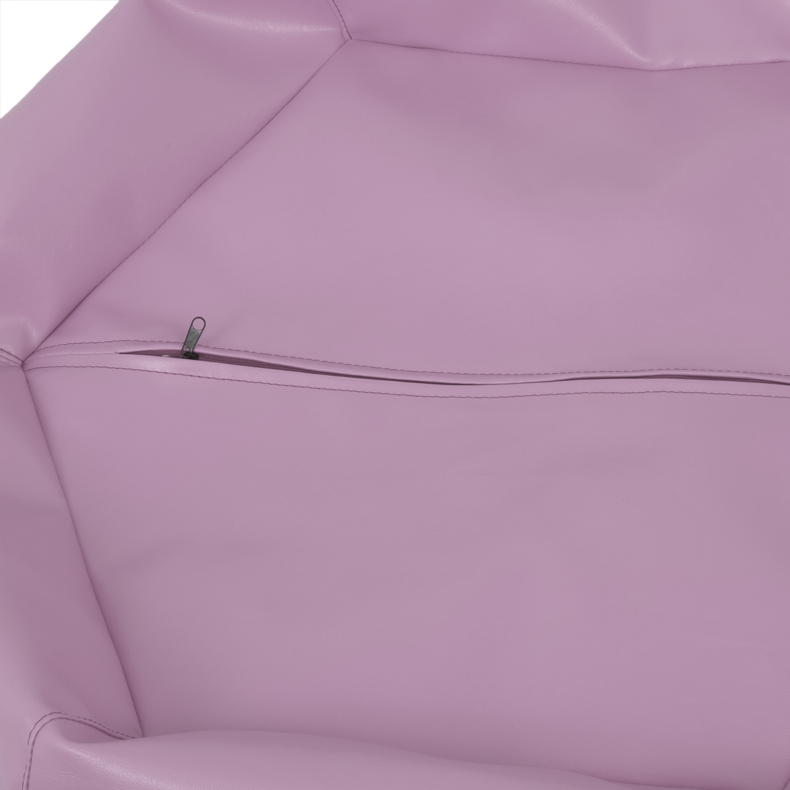 Mara - fotoliu puff - imitatie piele - mov [3]