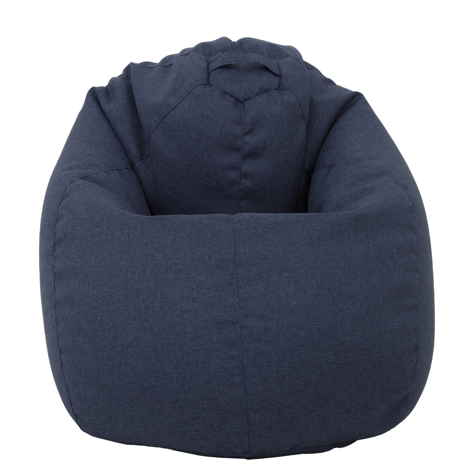 Mara - fotoliu puff - stofa S - albastru 80 [1]