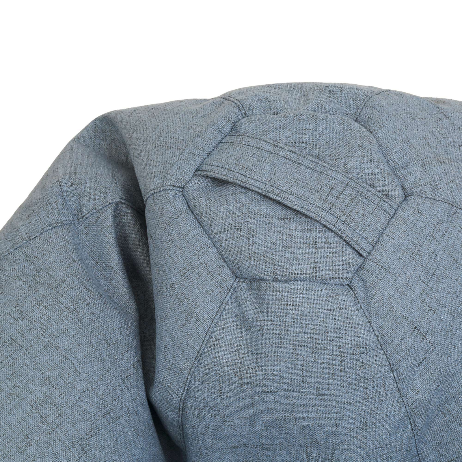 Mara - fotoliu puff - stofa G - bleu 22 [3]