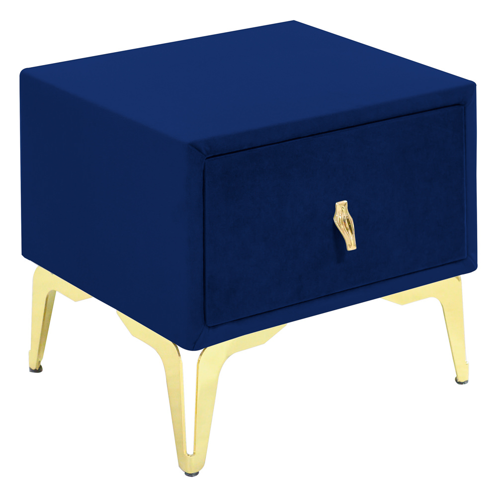 Noptiera tapitata albastru imperial, cu picioare aurii [1]