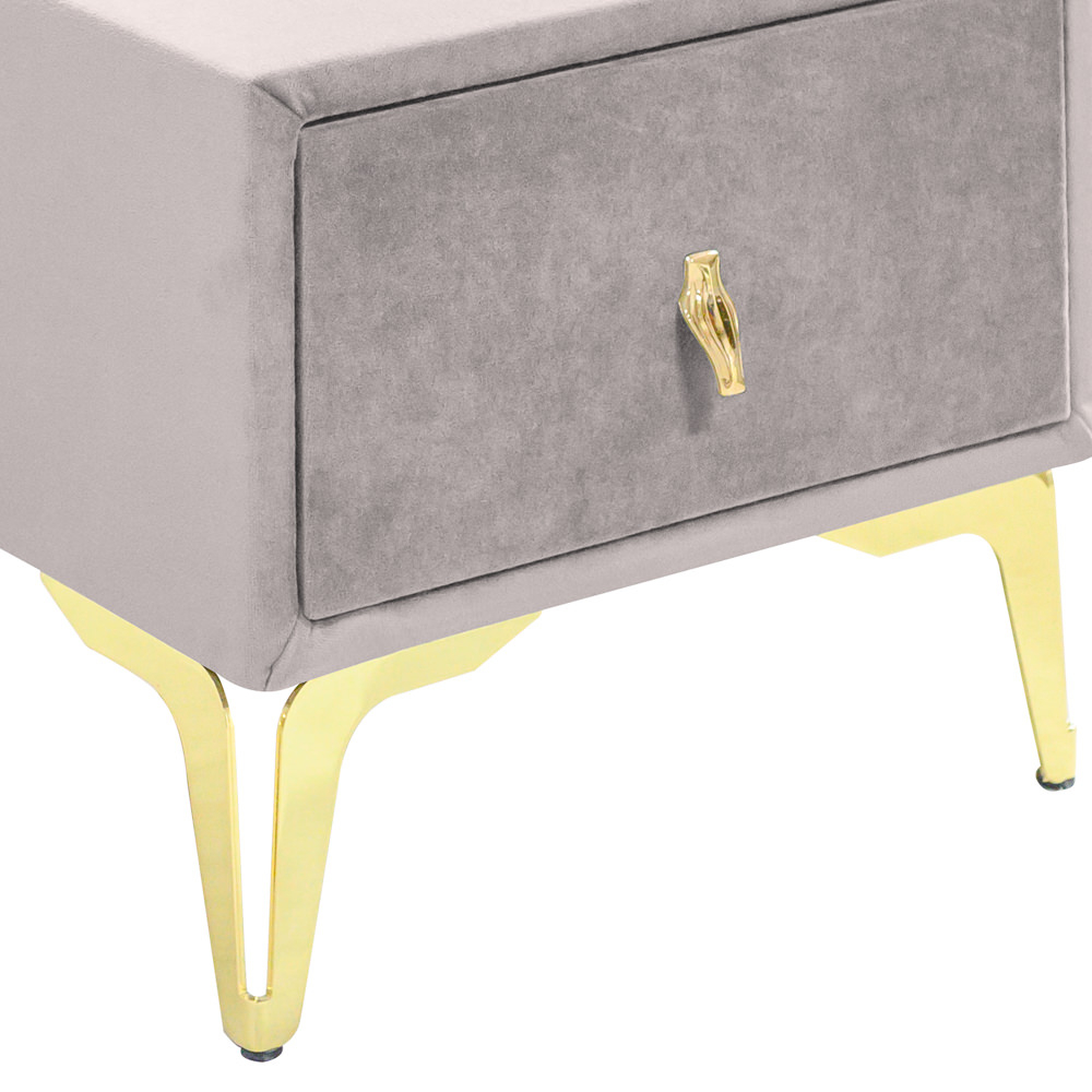 Noptiera tapitata gri deschis, cu picioare aurii [4]