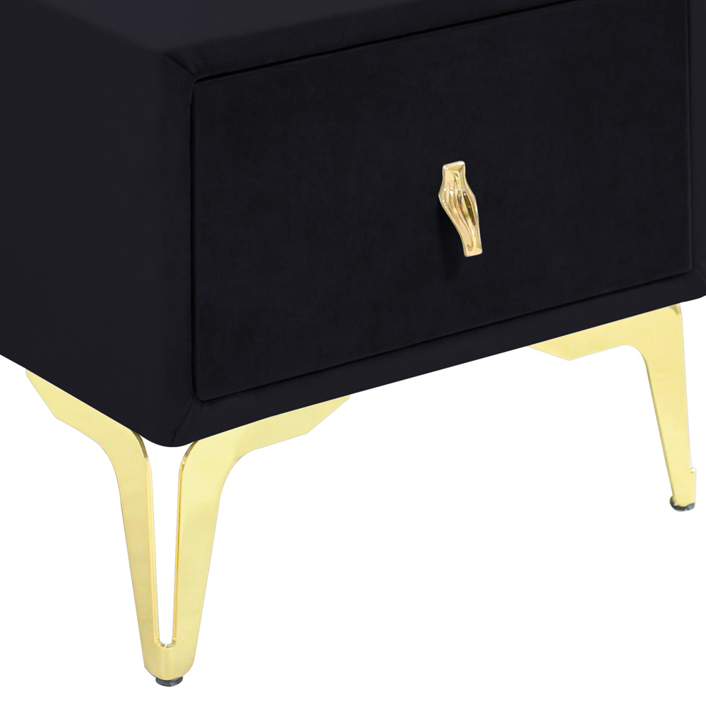 Noptiera tapitata negru, cu picioare aurii [4]