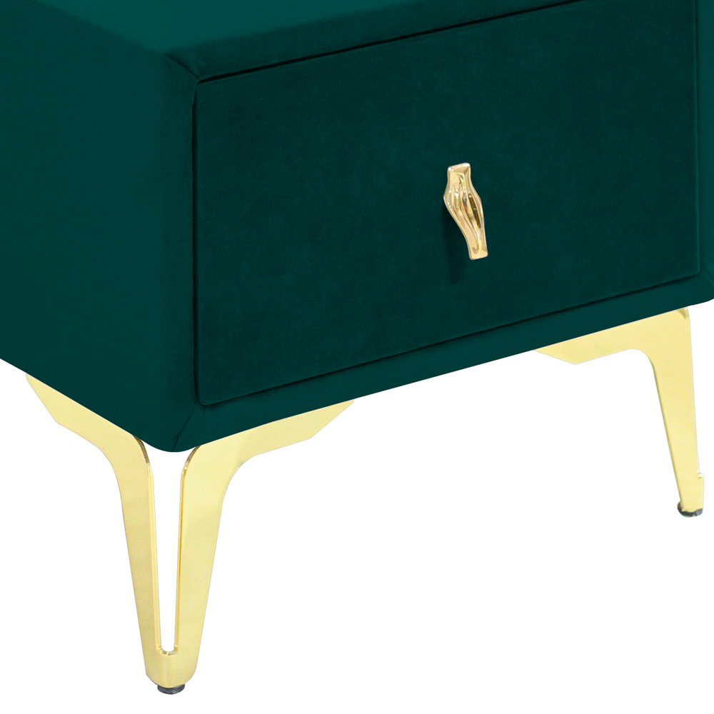 Noptiera tapitata verde, cu picioare aurii [4]