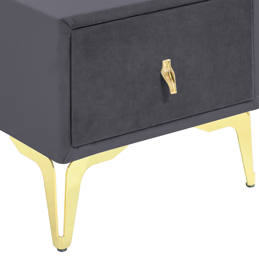 Noptiera tapitata gri inchis, cu picioare aurii [4]