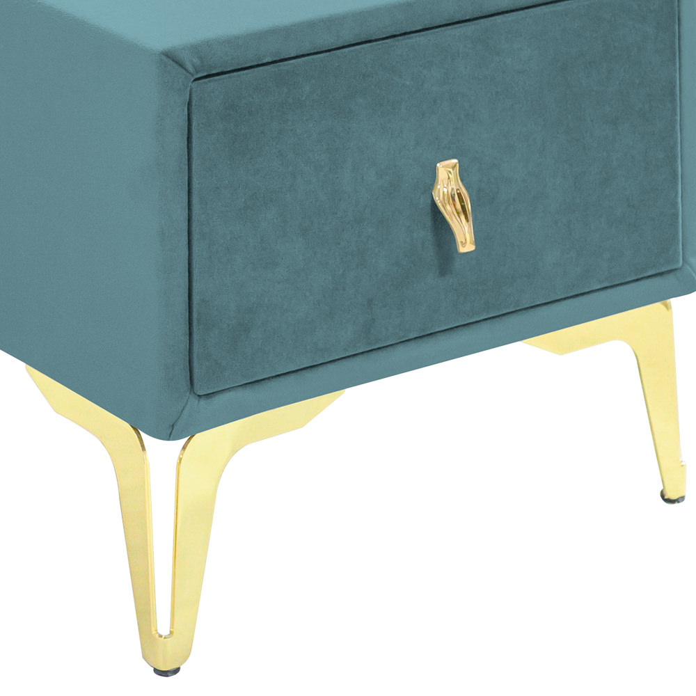 Noptiera tapitata verde marin, cu picioare aurii [4]