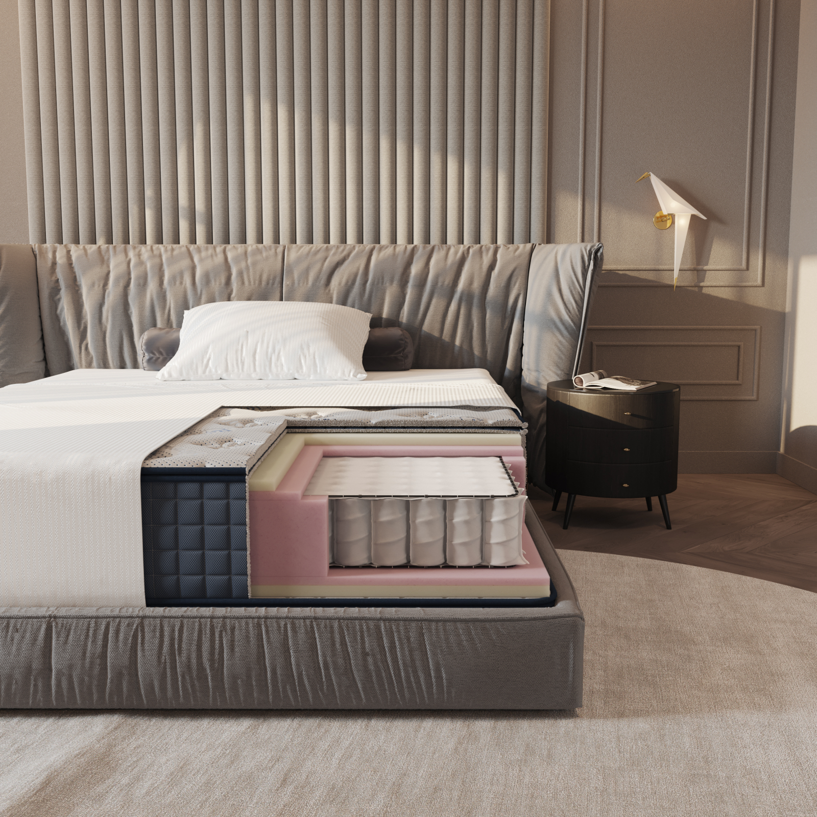 Saltea Premium Pocket 120/200 [3]