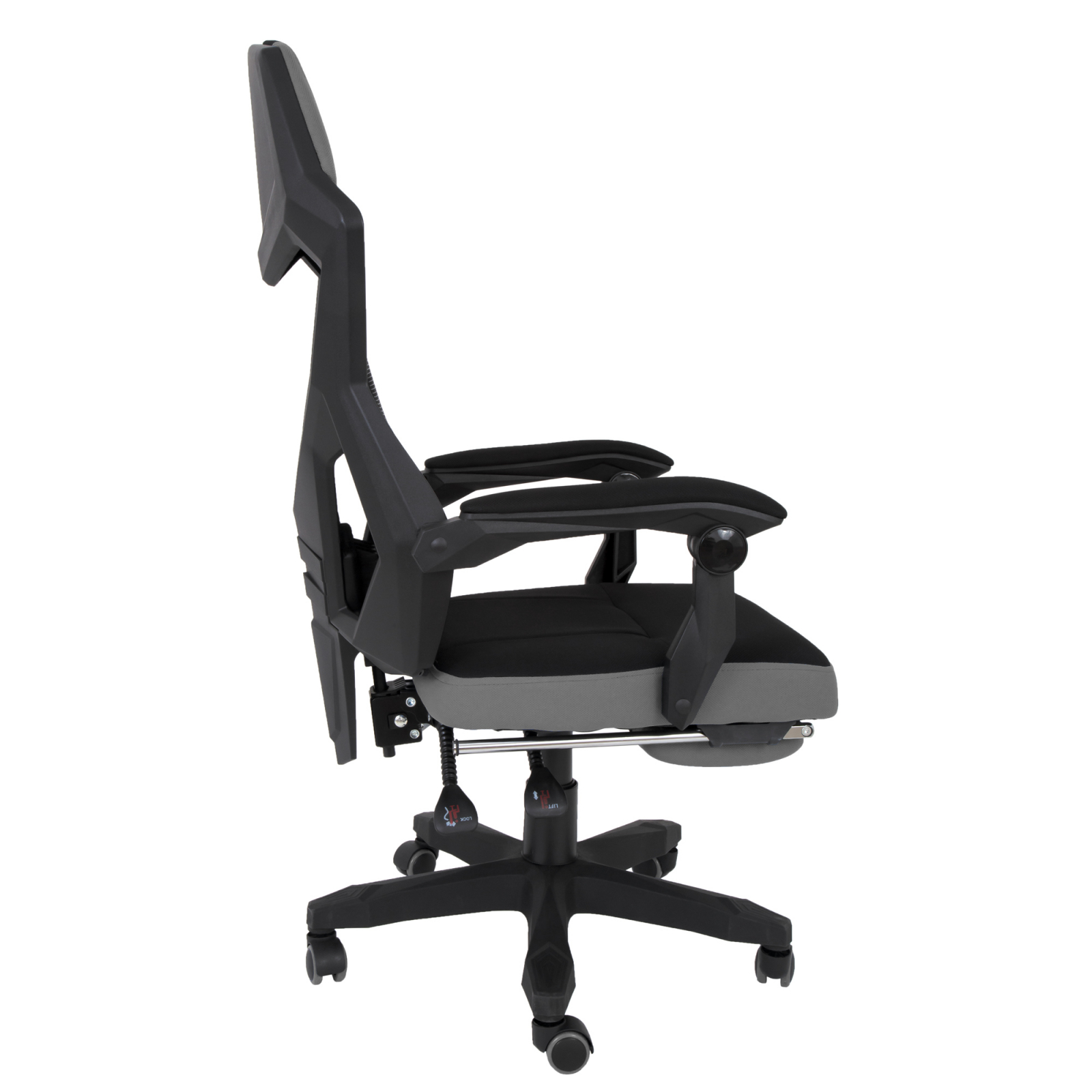Scaun gaming Florenta - negru/gri [2]
