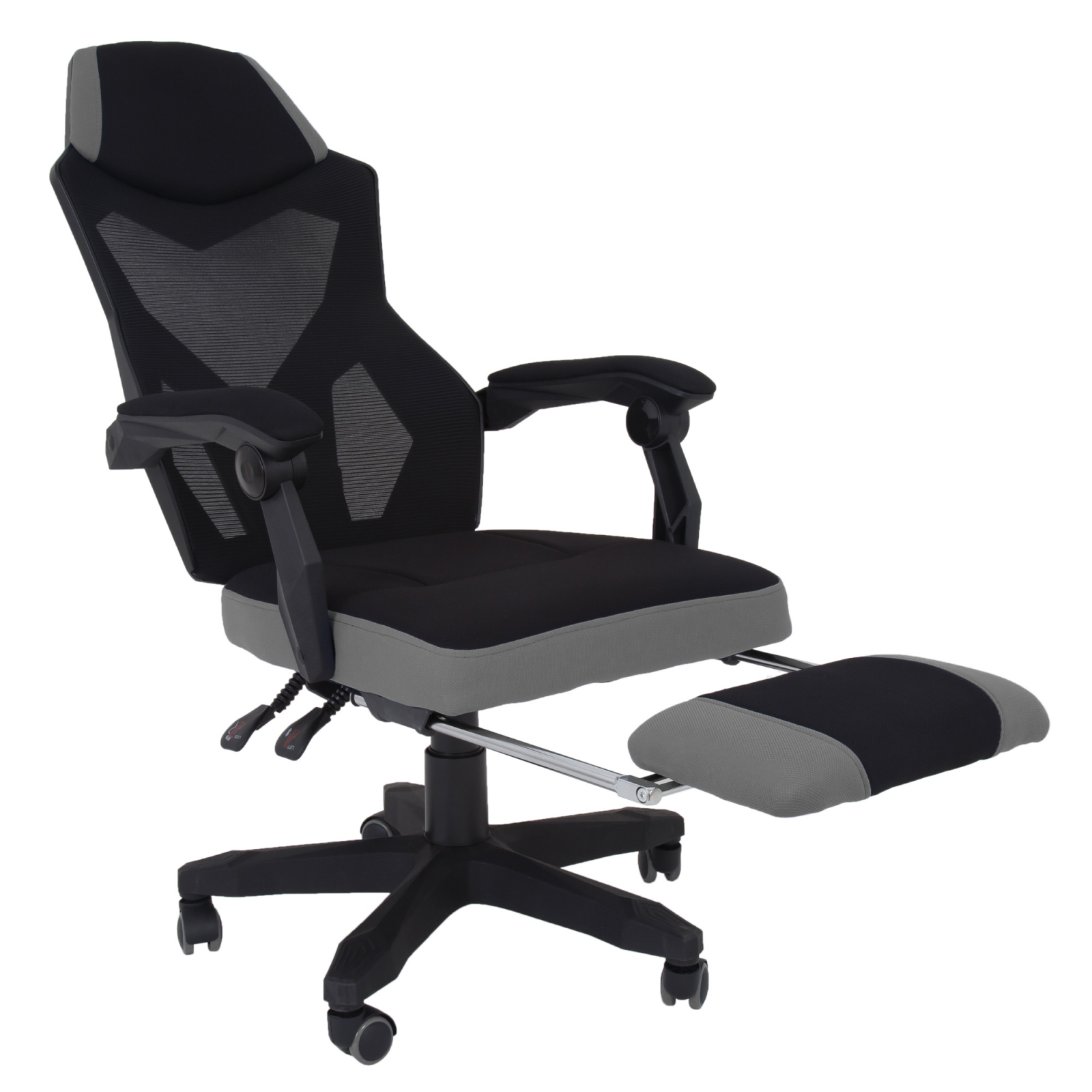Scaun gaming Florenta - negru/gri [4]
