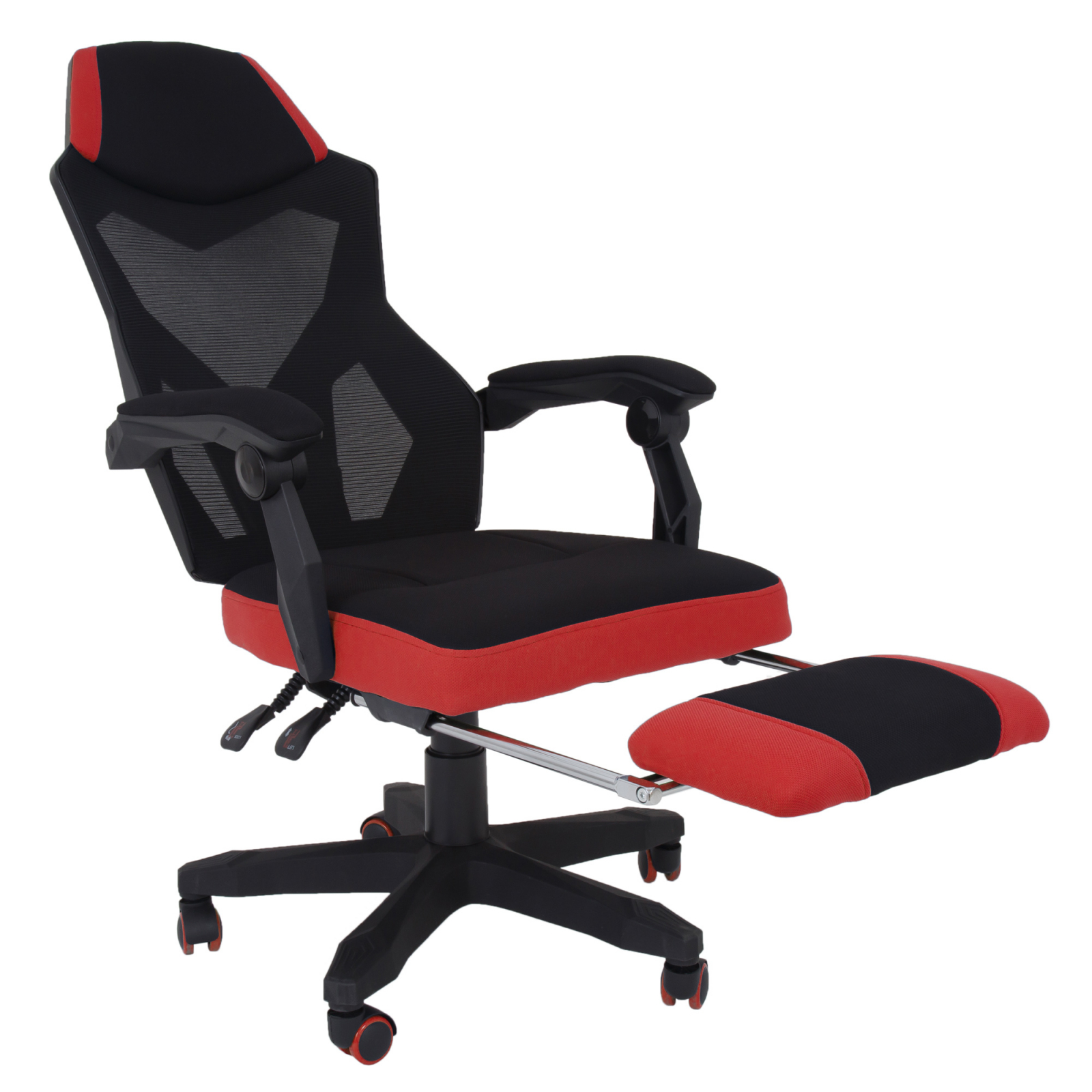 Scaun gaming Florenta - negru/rosu [4]