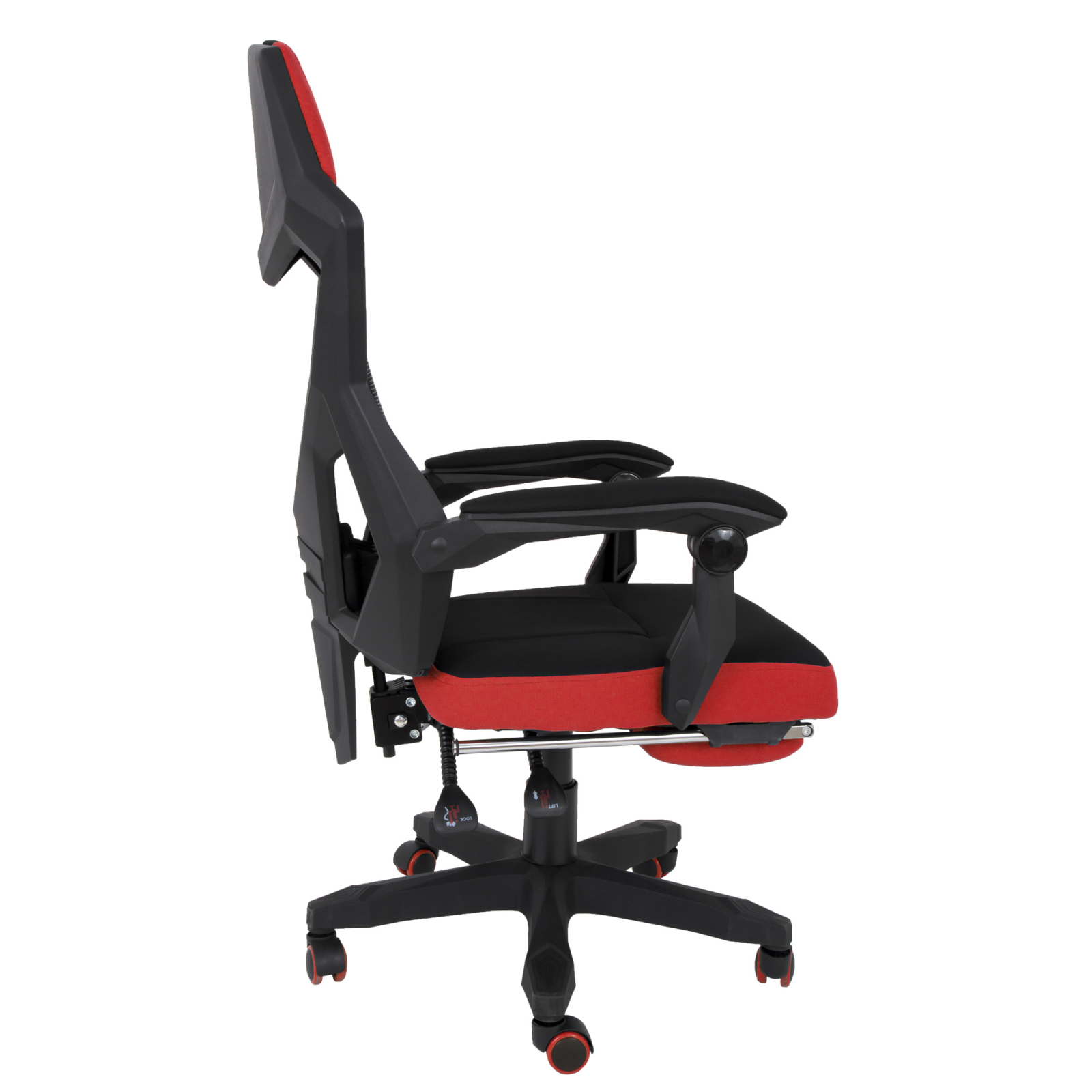 Scaun gaming Florenta - negru/rosu [2]