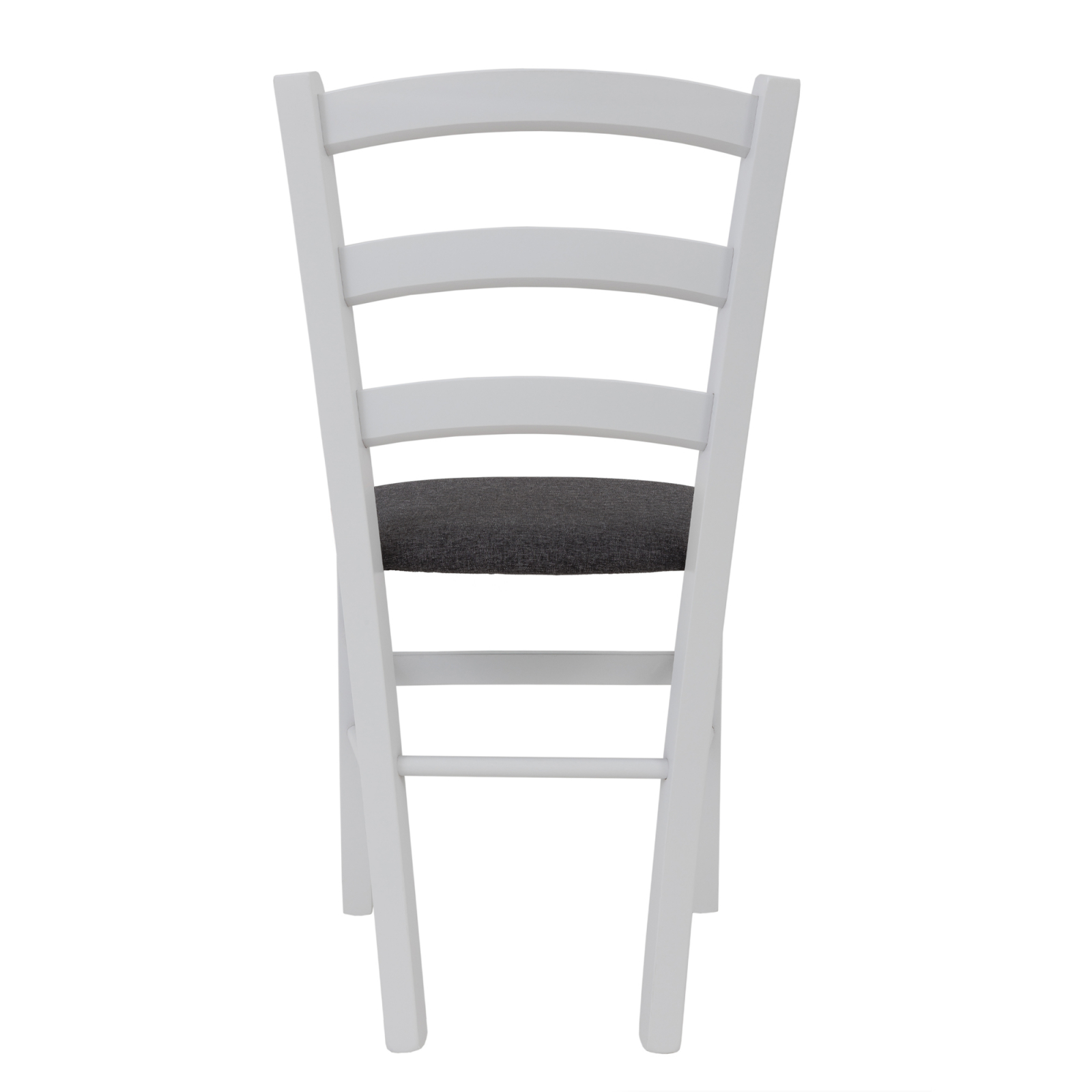 Scaun Paesana, cadru fag, culoare alb, material stofa S05 gri [3]