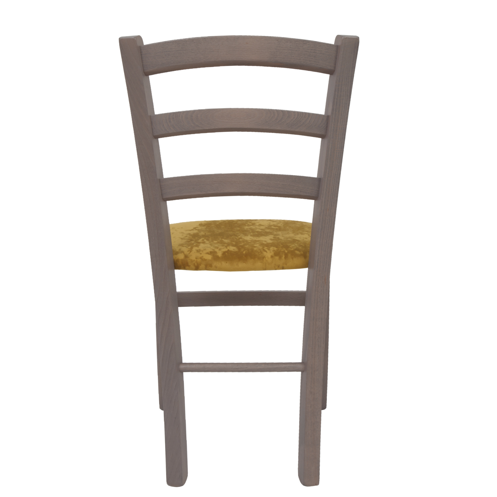 Scaun Paesana, cadru fag, culoare gri, material stofa E51 galben [3]