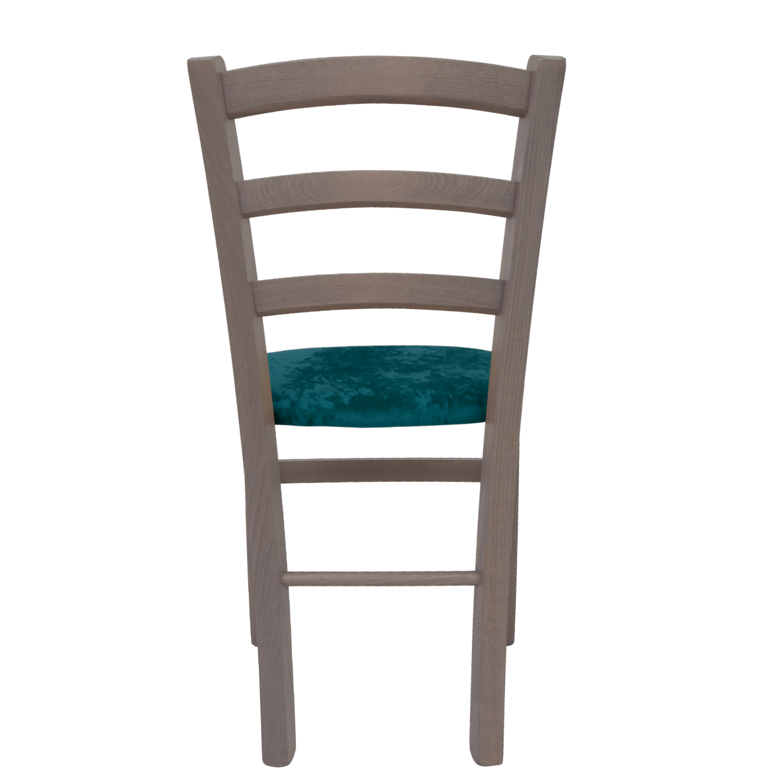 Scaun Paesana, cadru fag, culoare gri, material stofa E22 turcoaz [3]