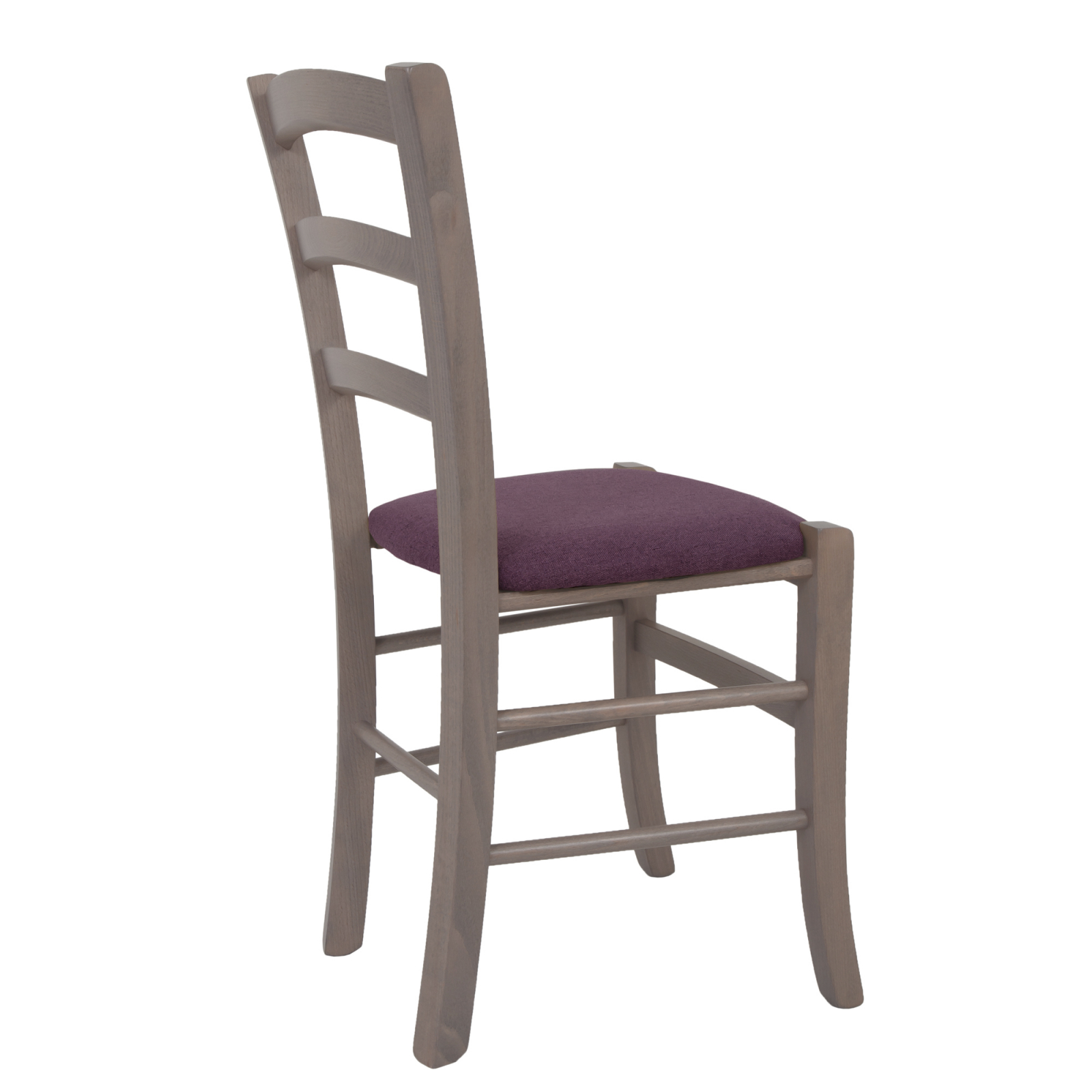 Scaun Paesana, cadru fag, culoare gri, material stofa G18 mov [2]