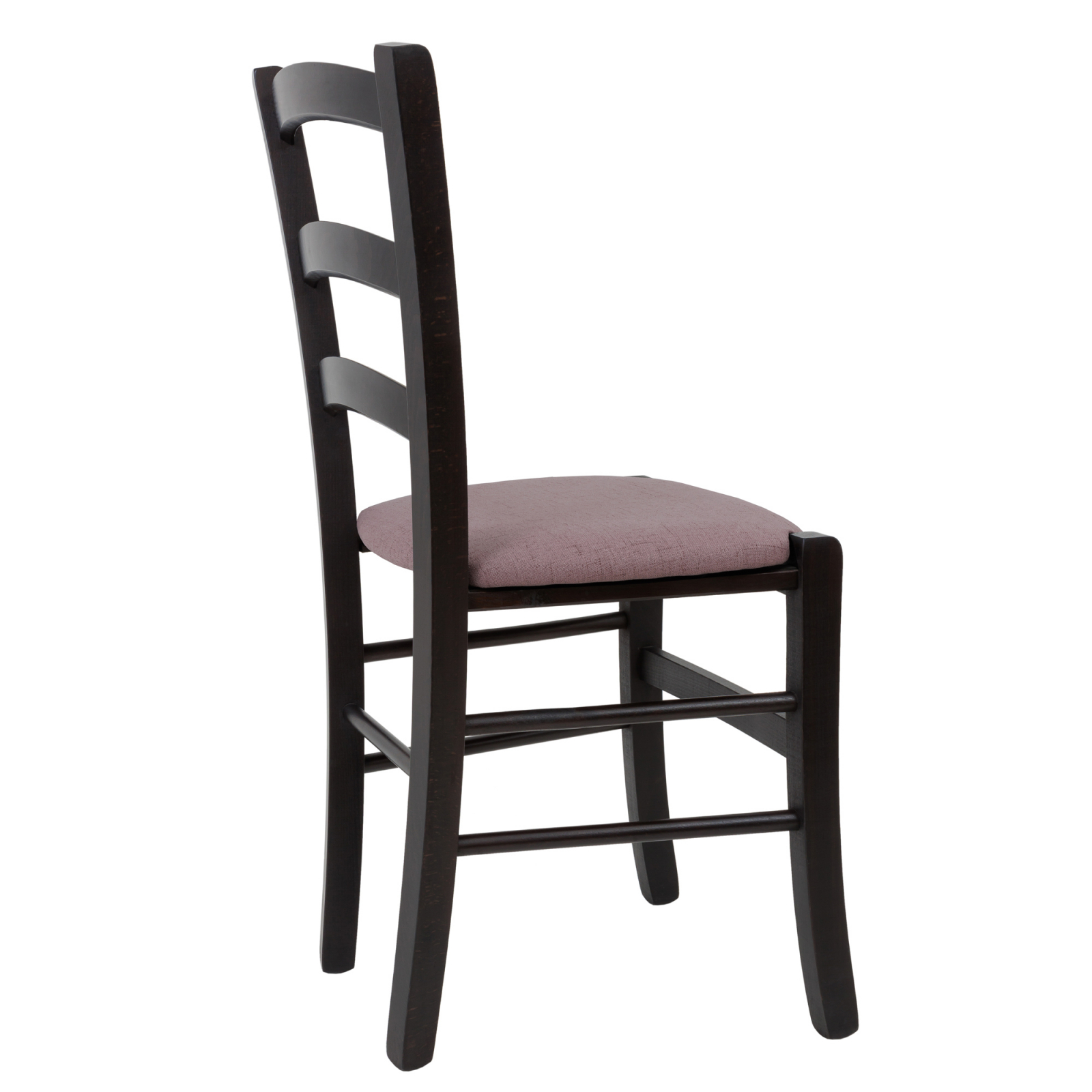 Scaun Paesana, cadru fag, culoare wenge, material stofa G24 roz [2]