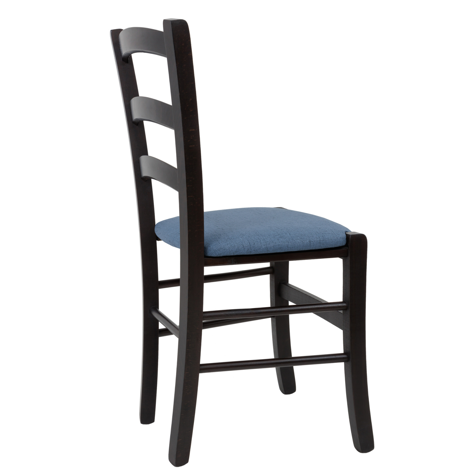 Scaun Paesana, cadru fag, culoare wenge, material stofa G22 albastru [2]