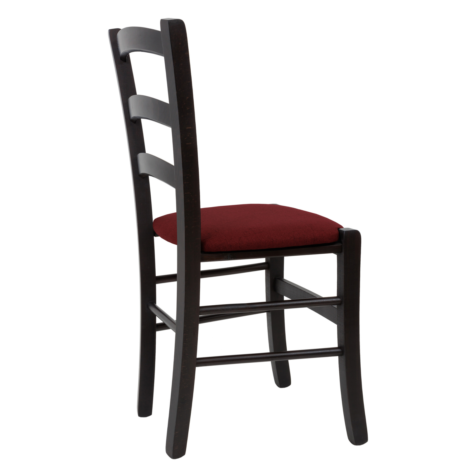 Scaun Paesana, cadru fag, culoare wenge, material stofa G16 rosu [2]