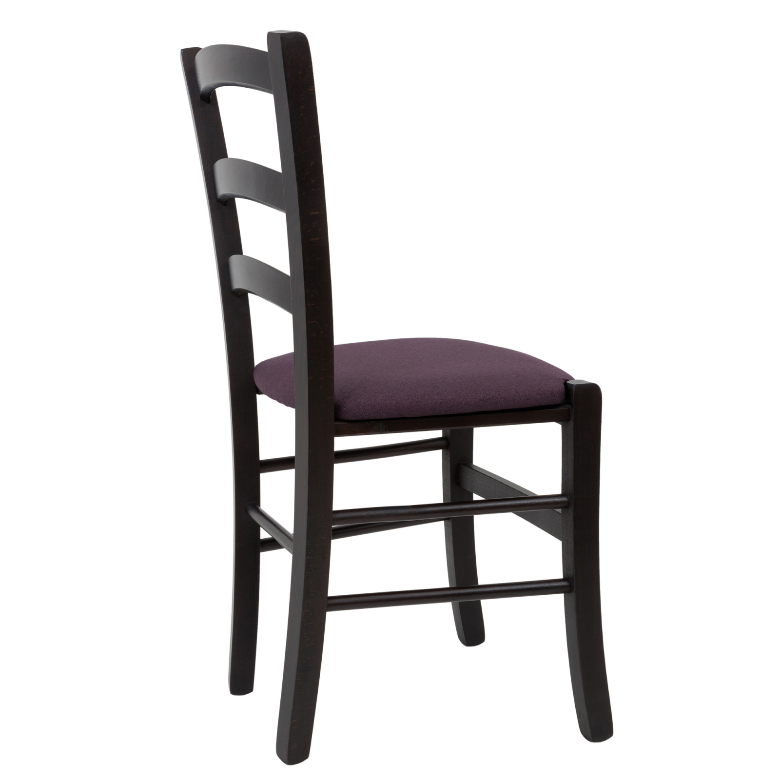 Scaun Paesana, cadru fag, culoare wenge, material stofa G18 mov [2]