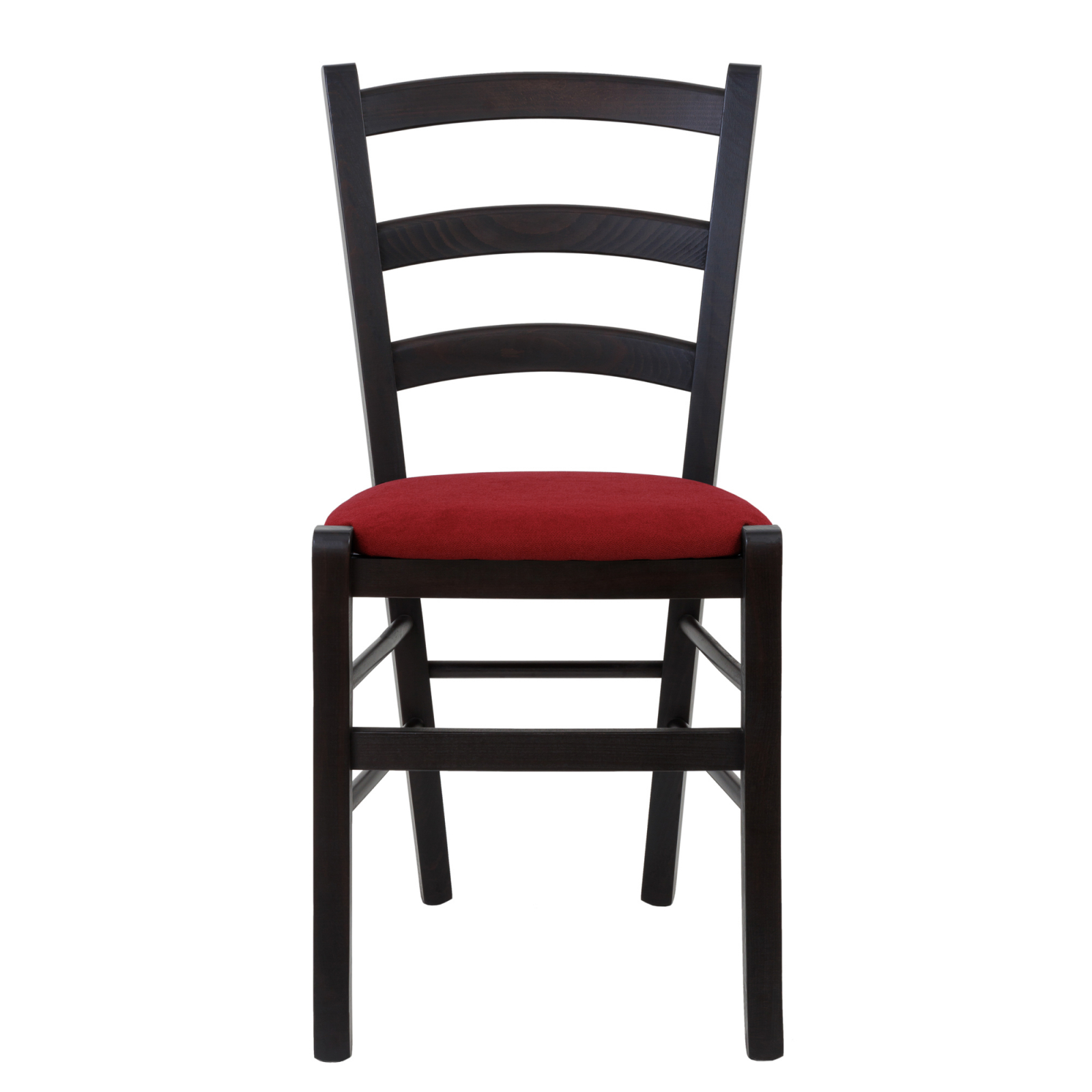 Scaun Paesana, cadru fag, culoare wenge, material stofa K4 rosu [1]