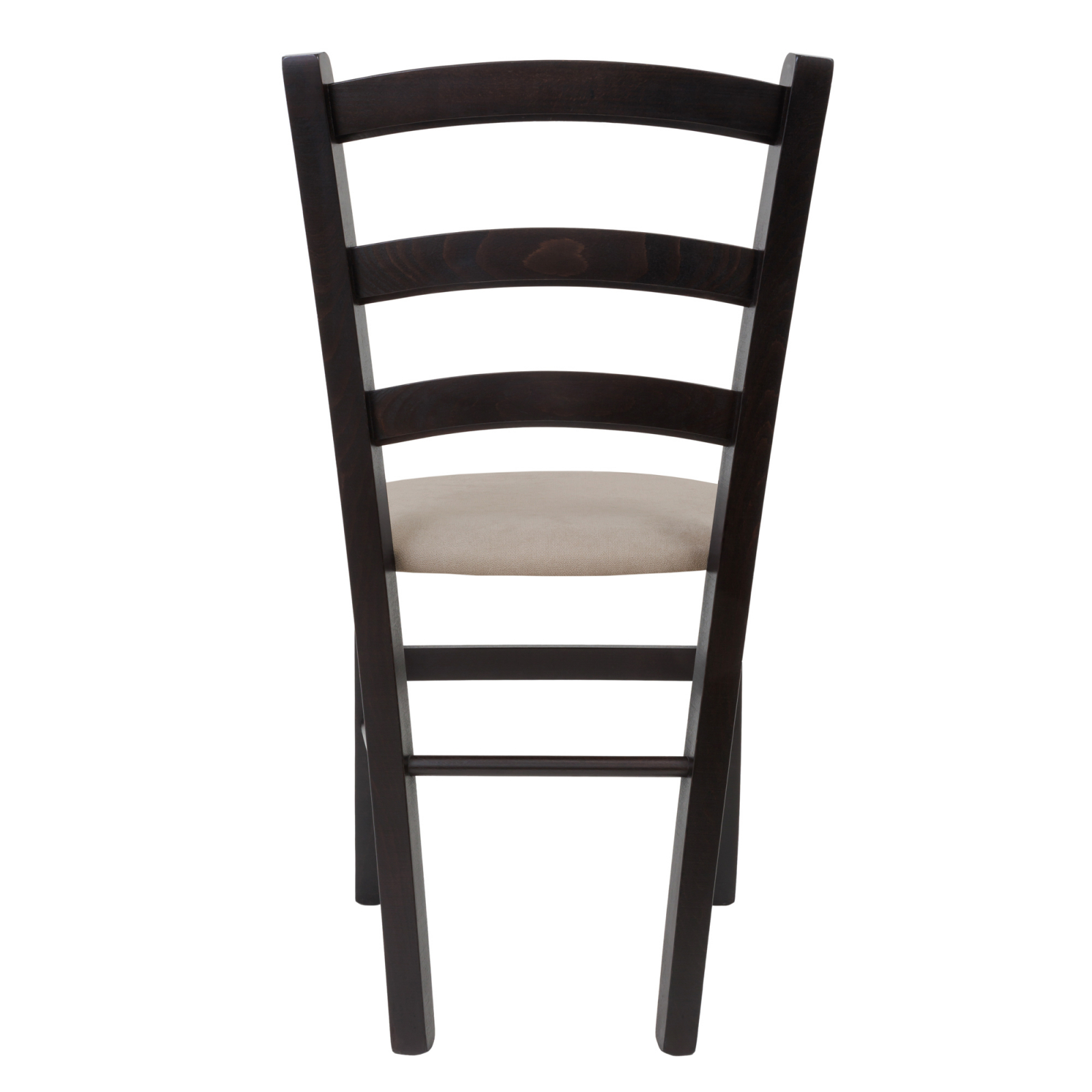 Scaun Paesana, cadru fag, culoare wenge, material stofa K8 crem [3]