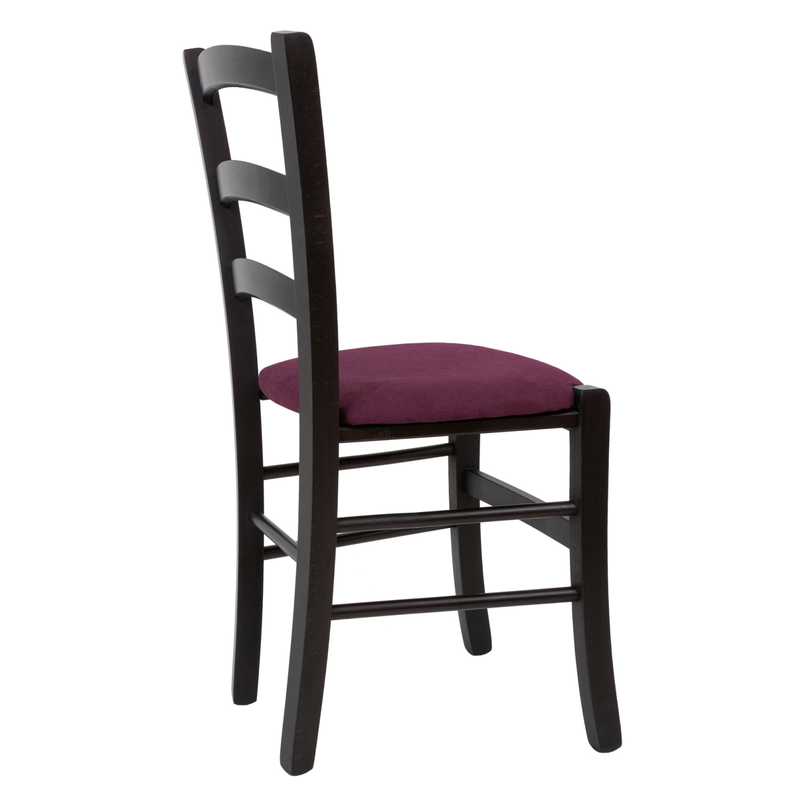 Scaun Paesana, cadru fag, culoare wenge, material stofa K5 mov [2]