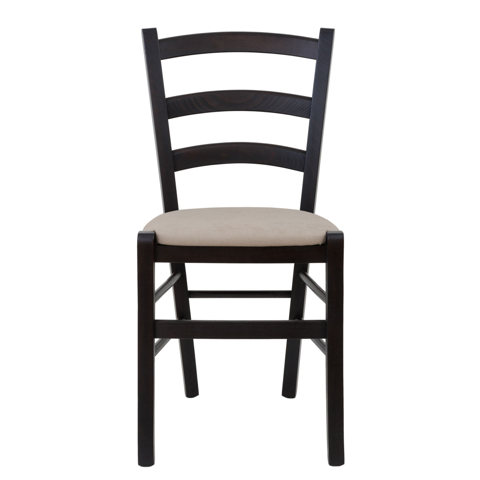 Scaun Paesana, cadru fag, culoare wenge, material stofa K8 crem [1]