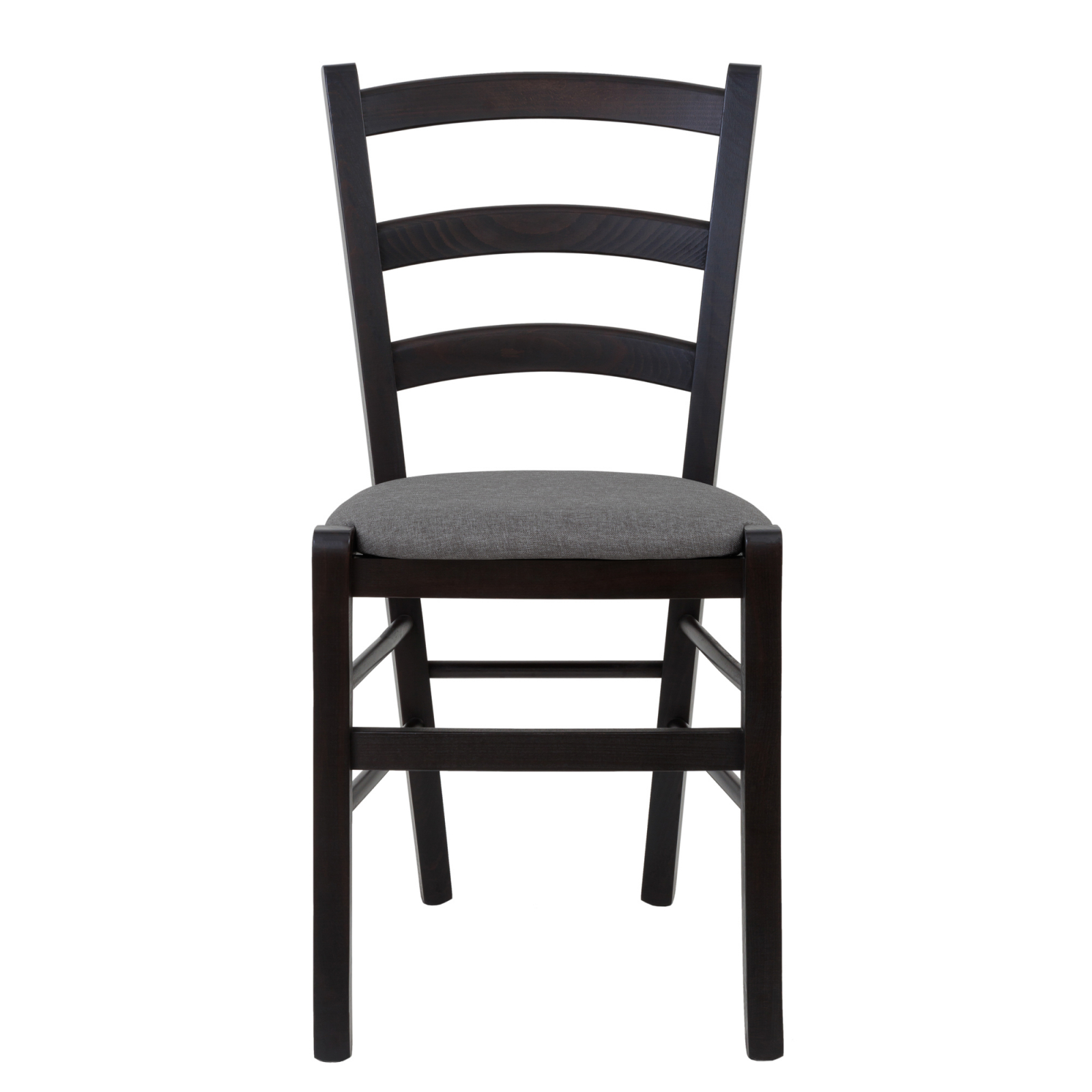 Scaun Paesana, cadru fag, culoare wenge, material stofa S21 gri [1]