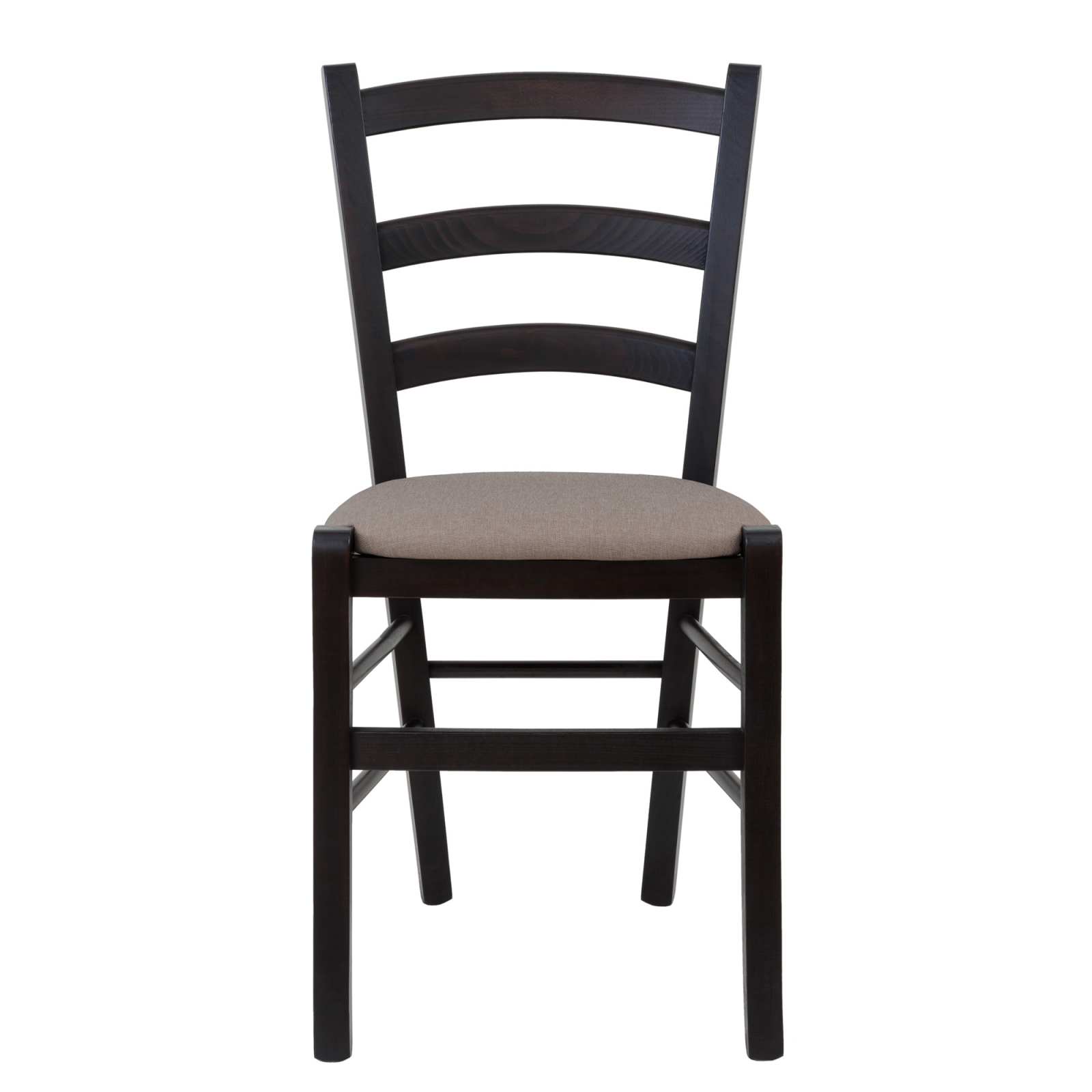 Scaun Paesana, cadru fag, culoare wenge, material stofa S17 bej [1]