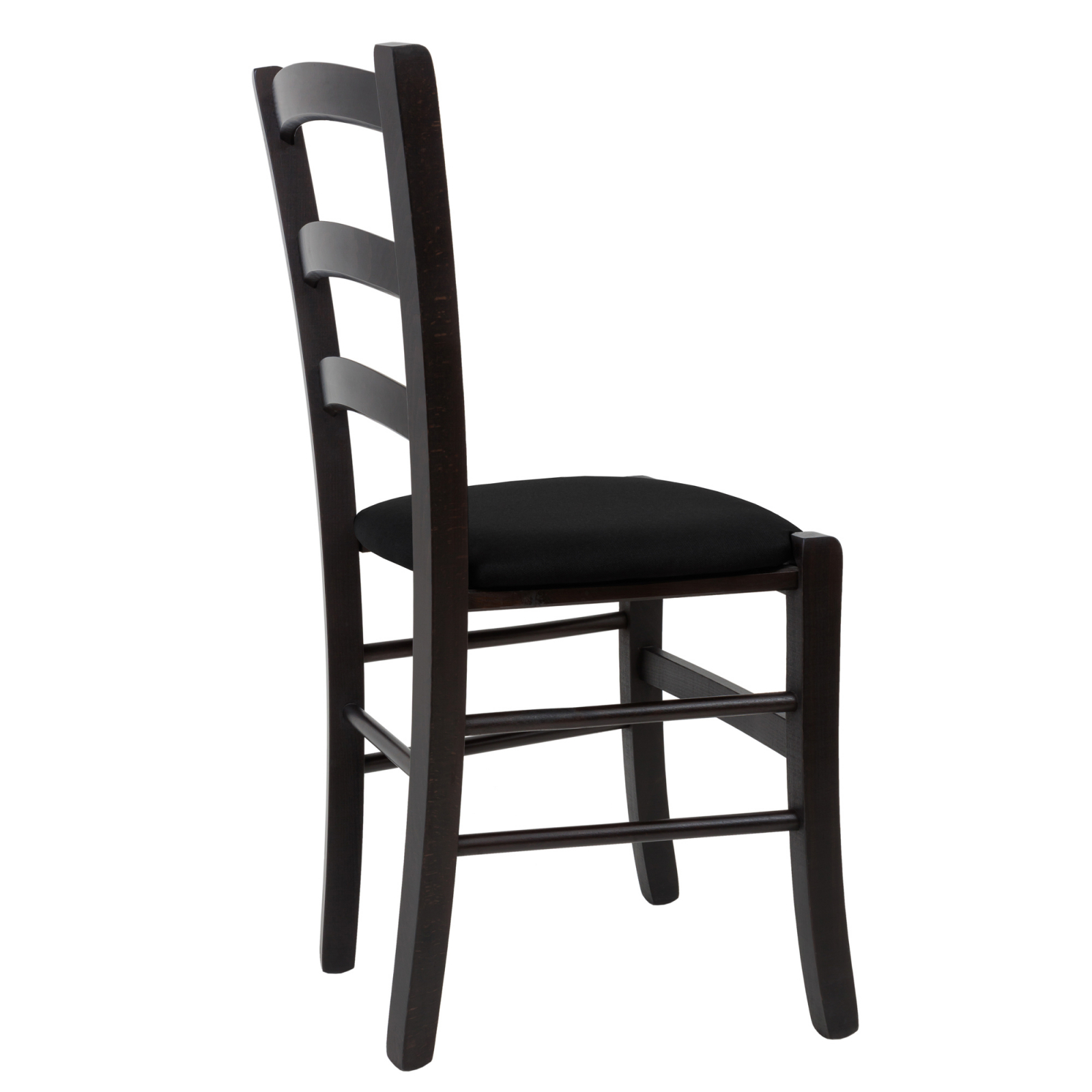 Scaun Paesana, cadru fag, culoare wenge, material stofa S14 negru [2]