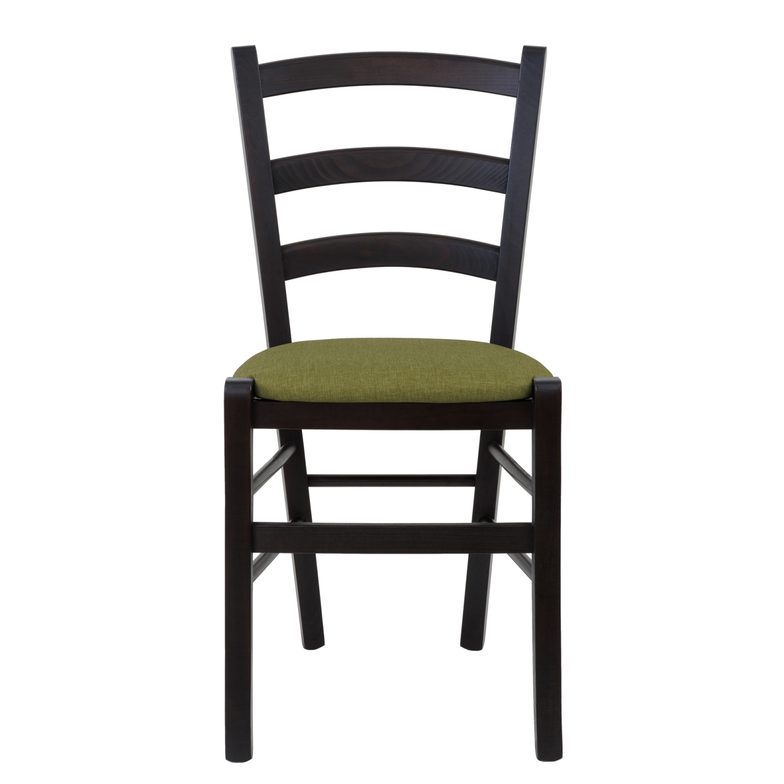 Scaun Paesana, cadru fag, culoare wenge, material stofa S22 verde [1]