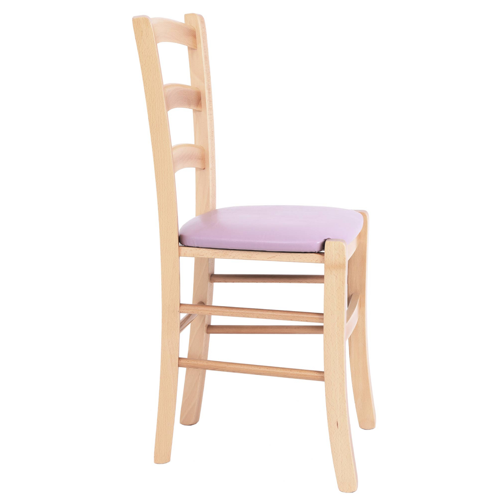 Scaun Paesana, cadru fag, material piele ecologica mov [1]