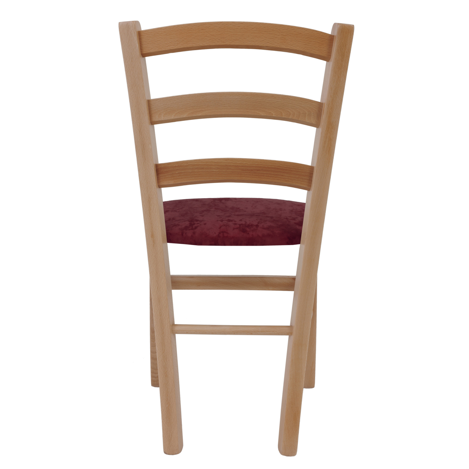 Scaun Paesana, cadru fag, material stofa E42 visiniu [3]