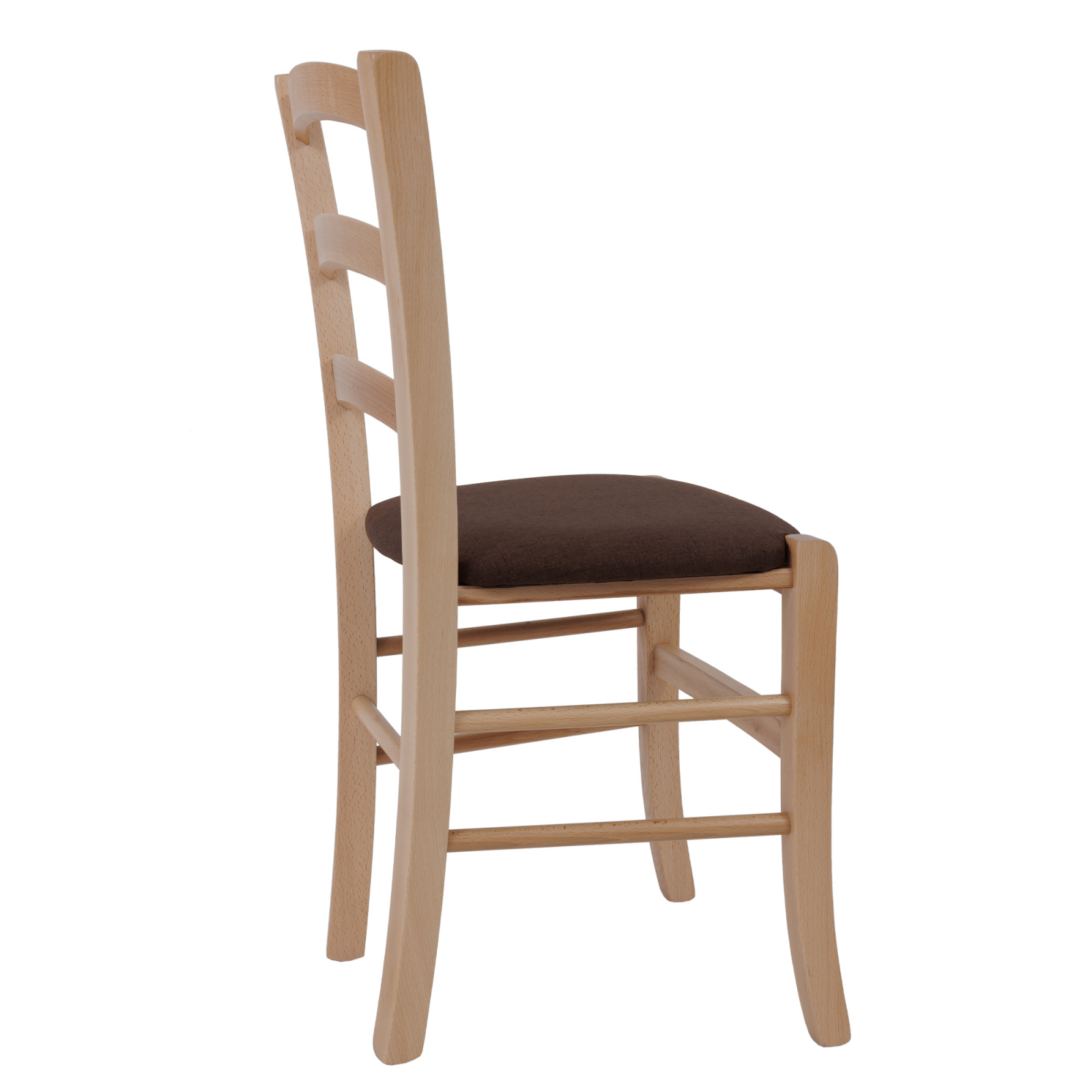 Scaun Paesana, cadru fag, material stofa G08 maro [2]