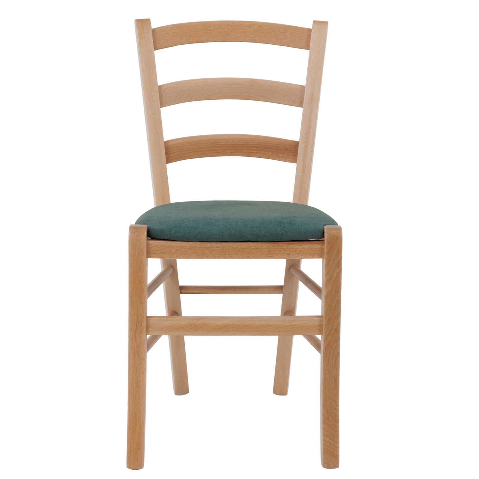 Scaun Paesana, cadru fag, material stofa K12 turcoaz [1]