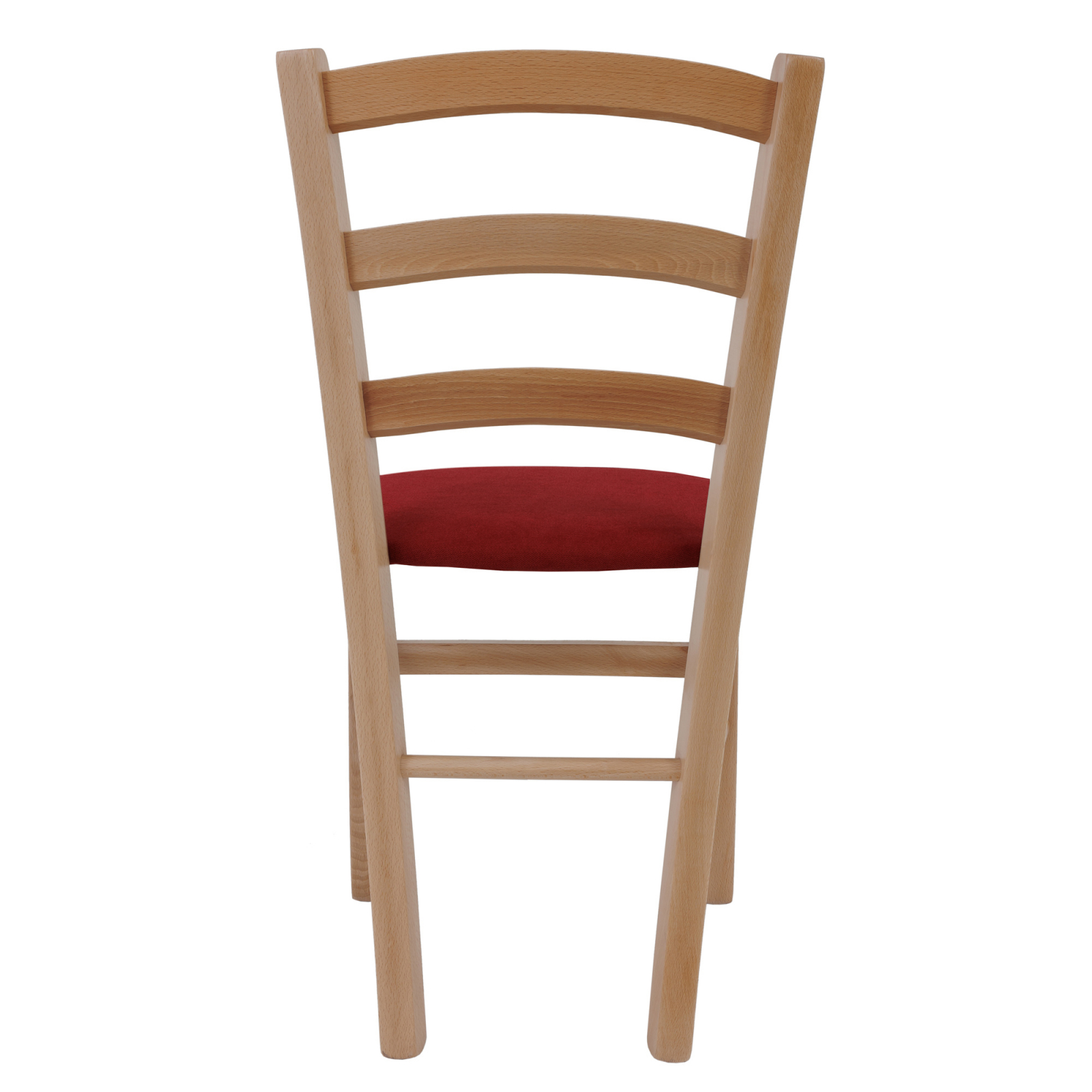 Scaun Paesana, cadru fag, material stofa K4 rosu [3]