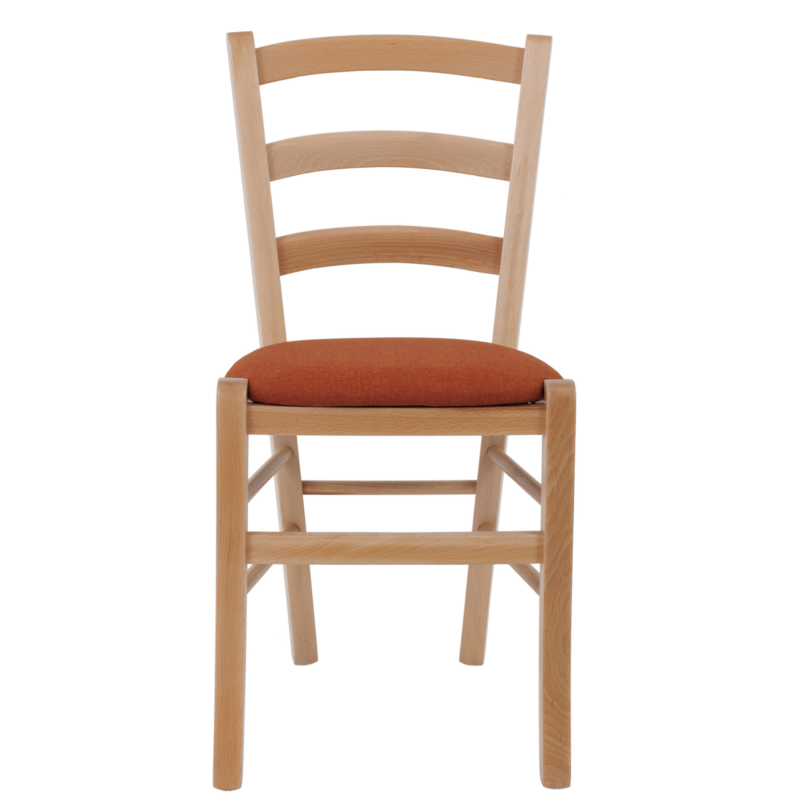 Scaun Paesana, cadru fag, material stofa S25 portocaliu [1]