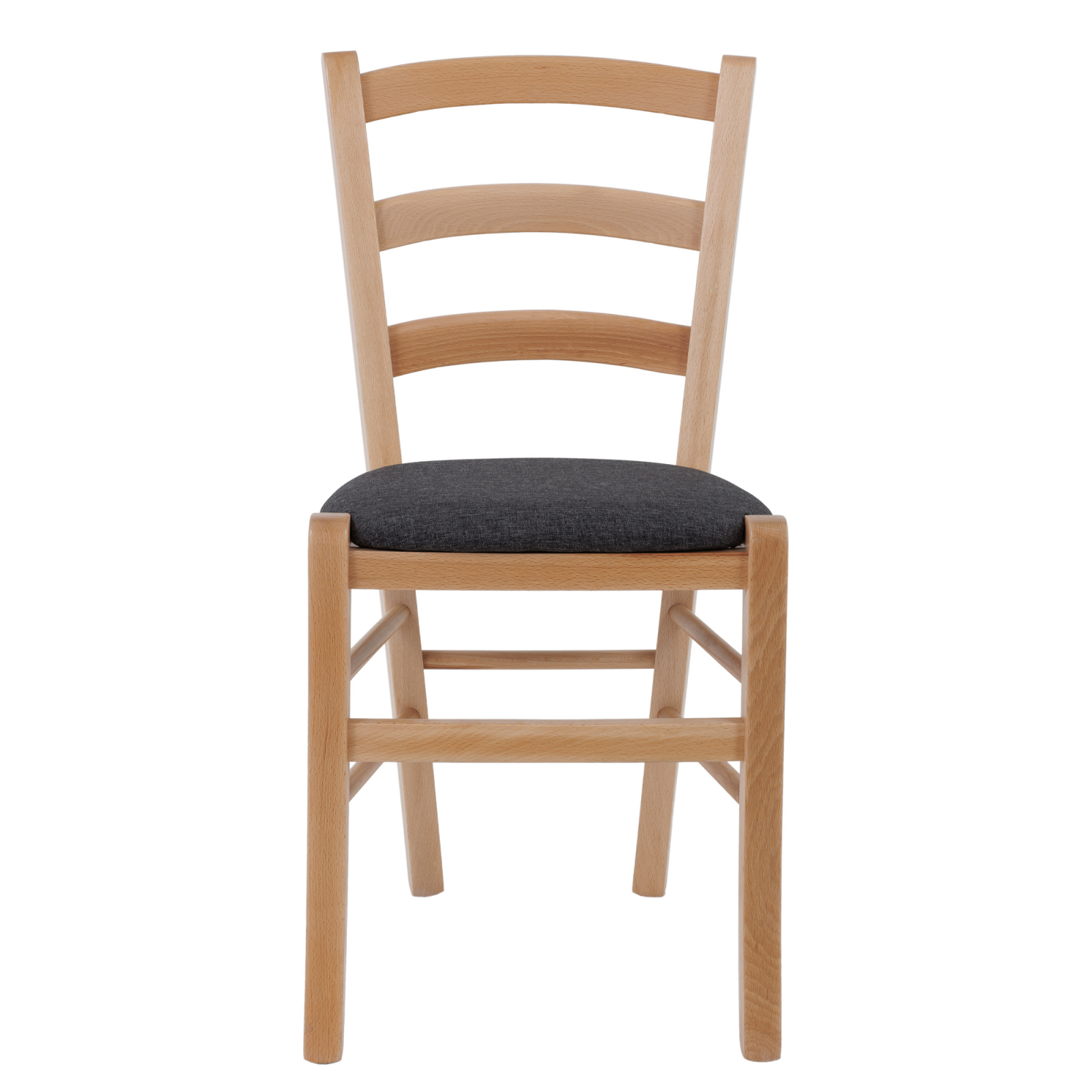 Scaun Paesana, cadru fag, material stofa S05 gri [1]