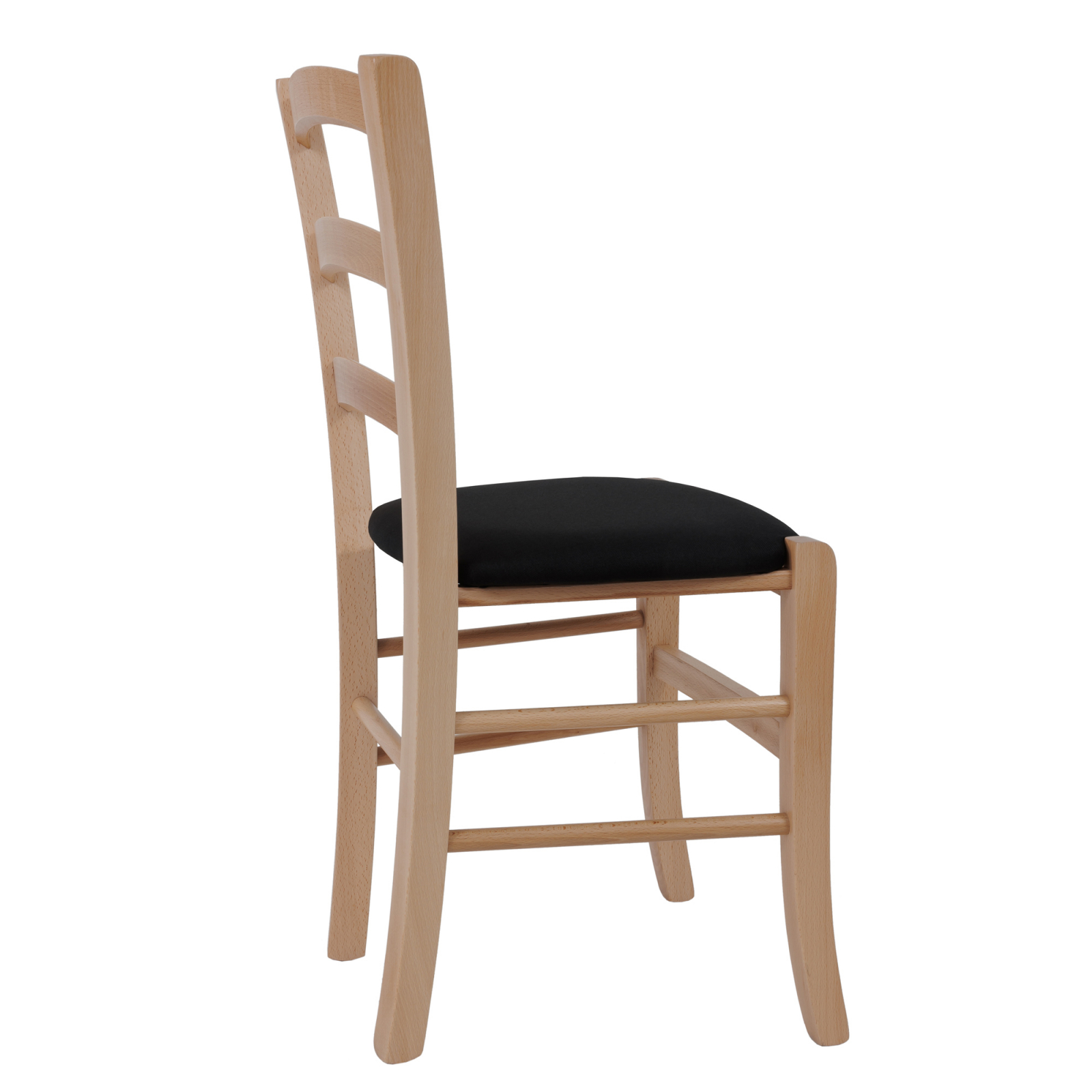 Scaun Paesana, cadru fag, material stofa S14 negru [2]