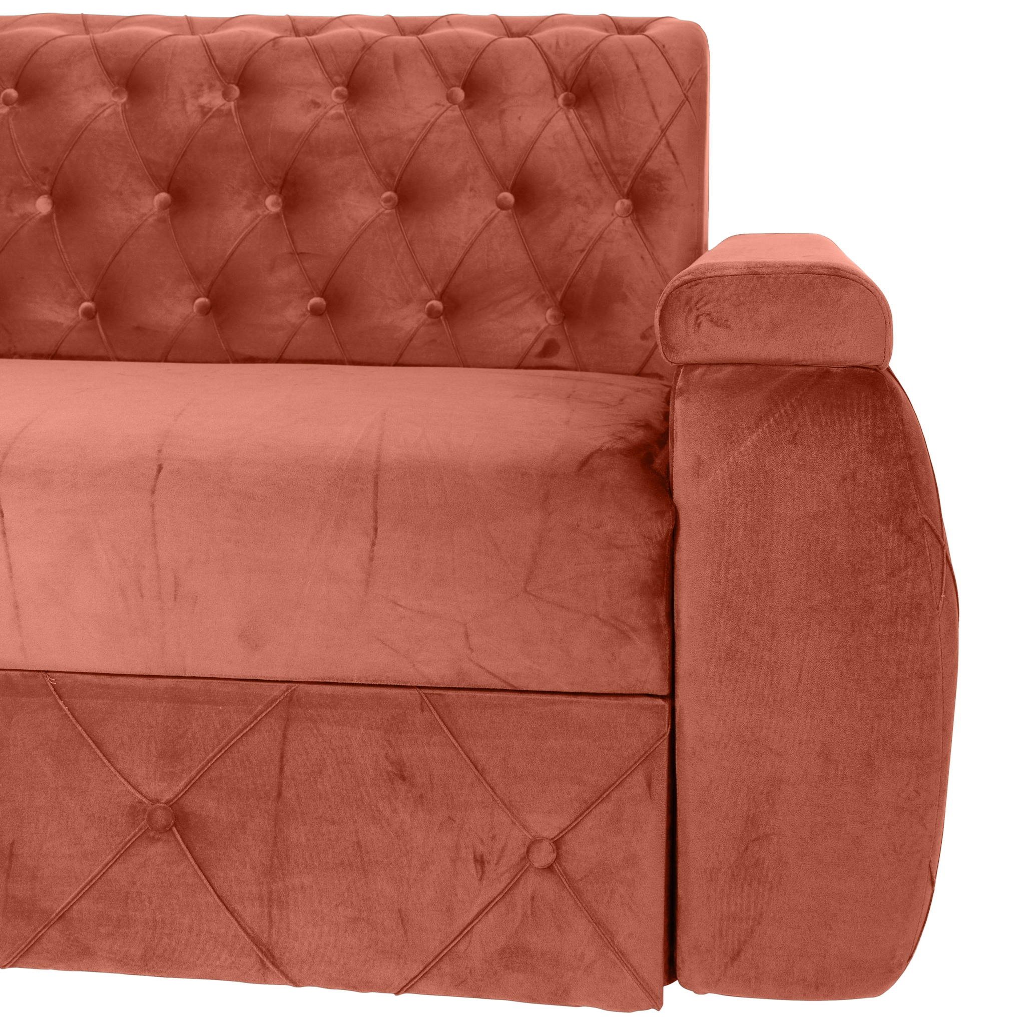 Canapea Flora - Caramiziu [2]