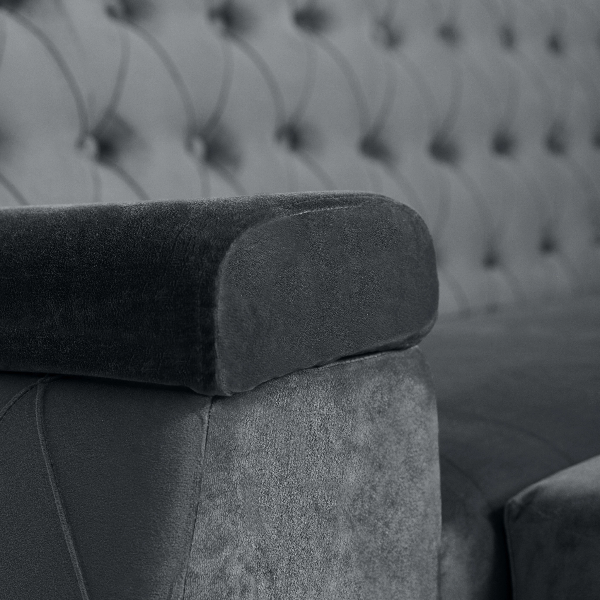 Canapea Flora - Gri Inchis [7]