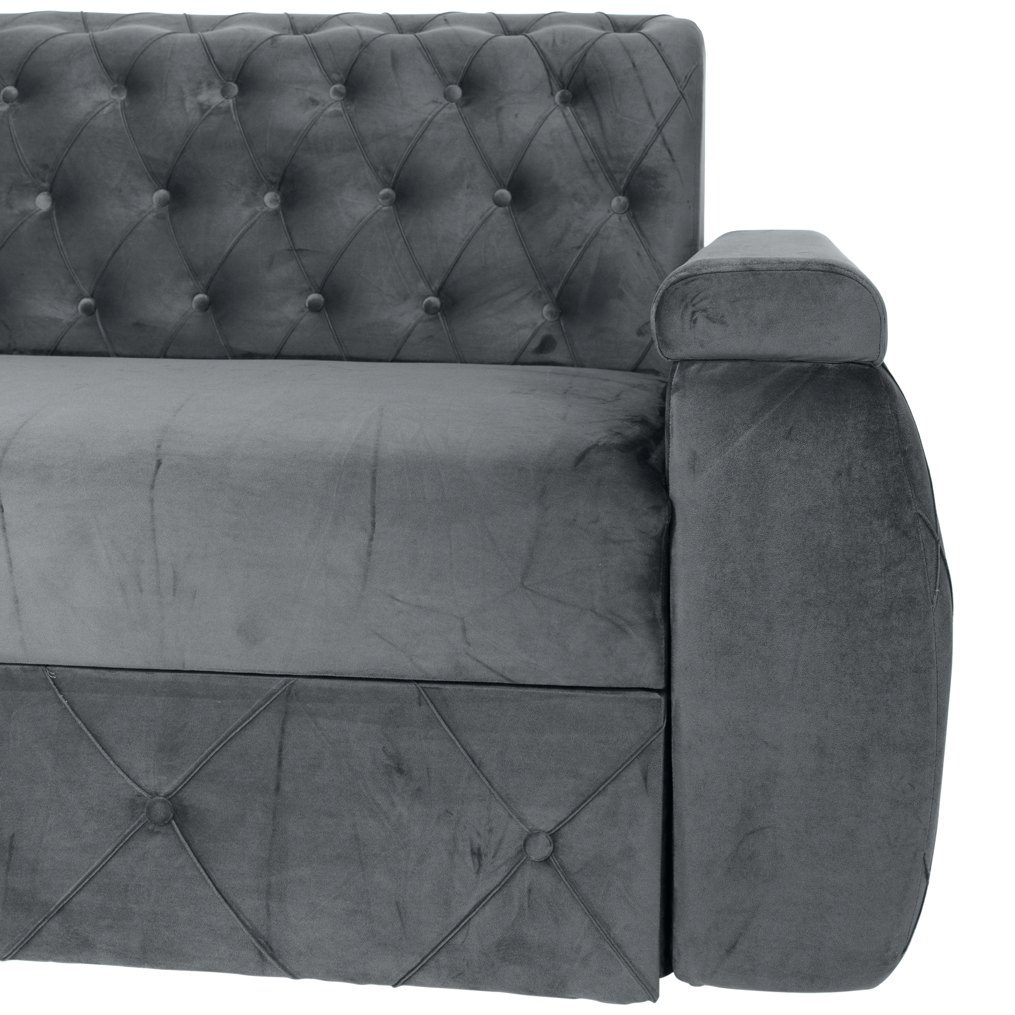 Canapea Flora - Gri Inchis [2]