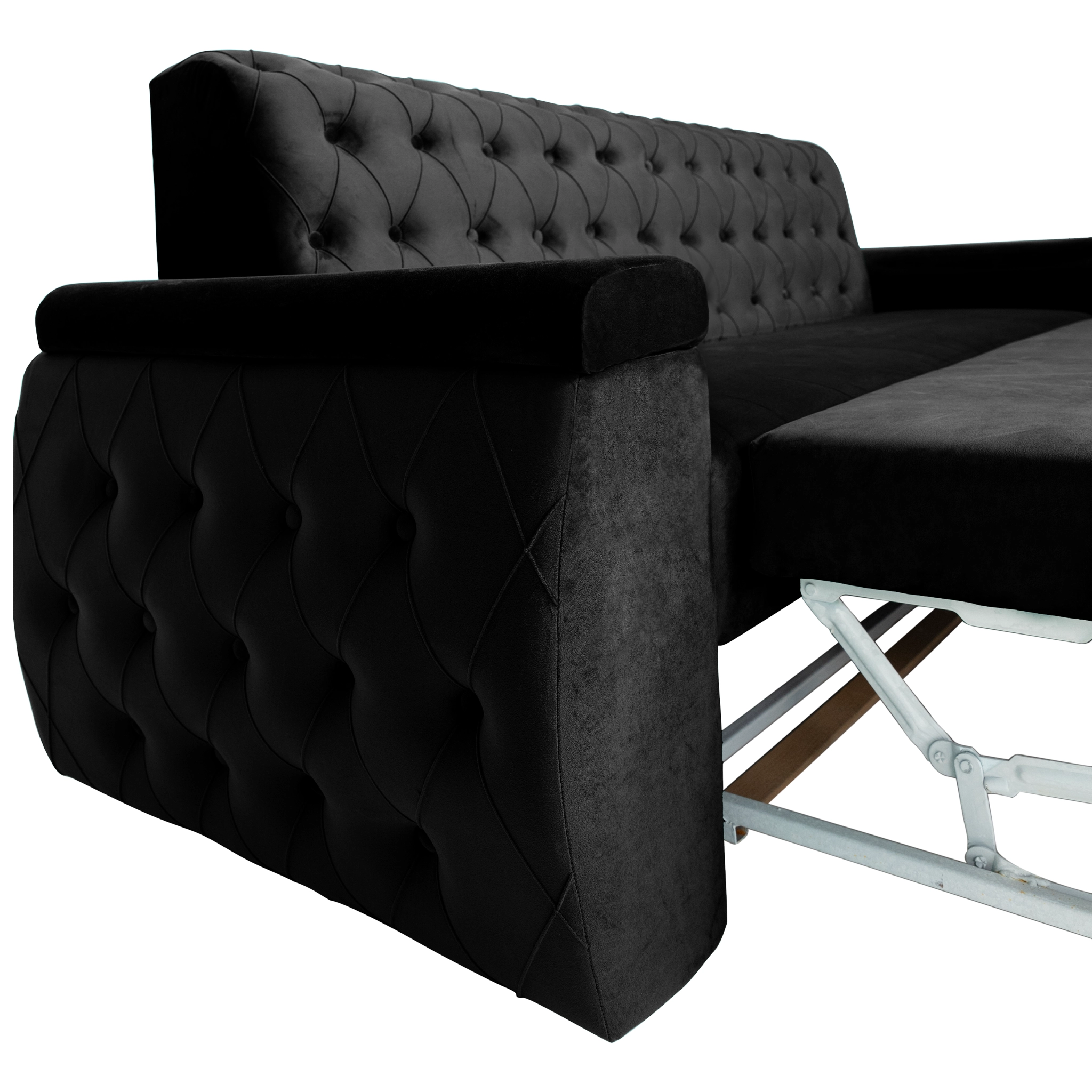 Canapea Flora - Negru [6]