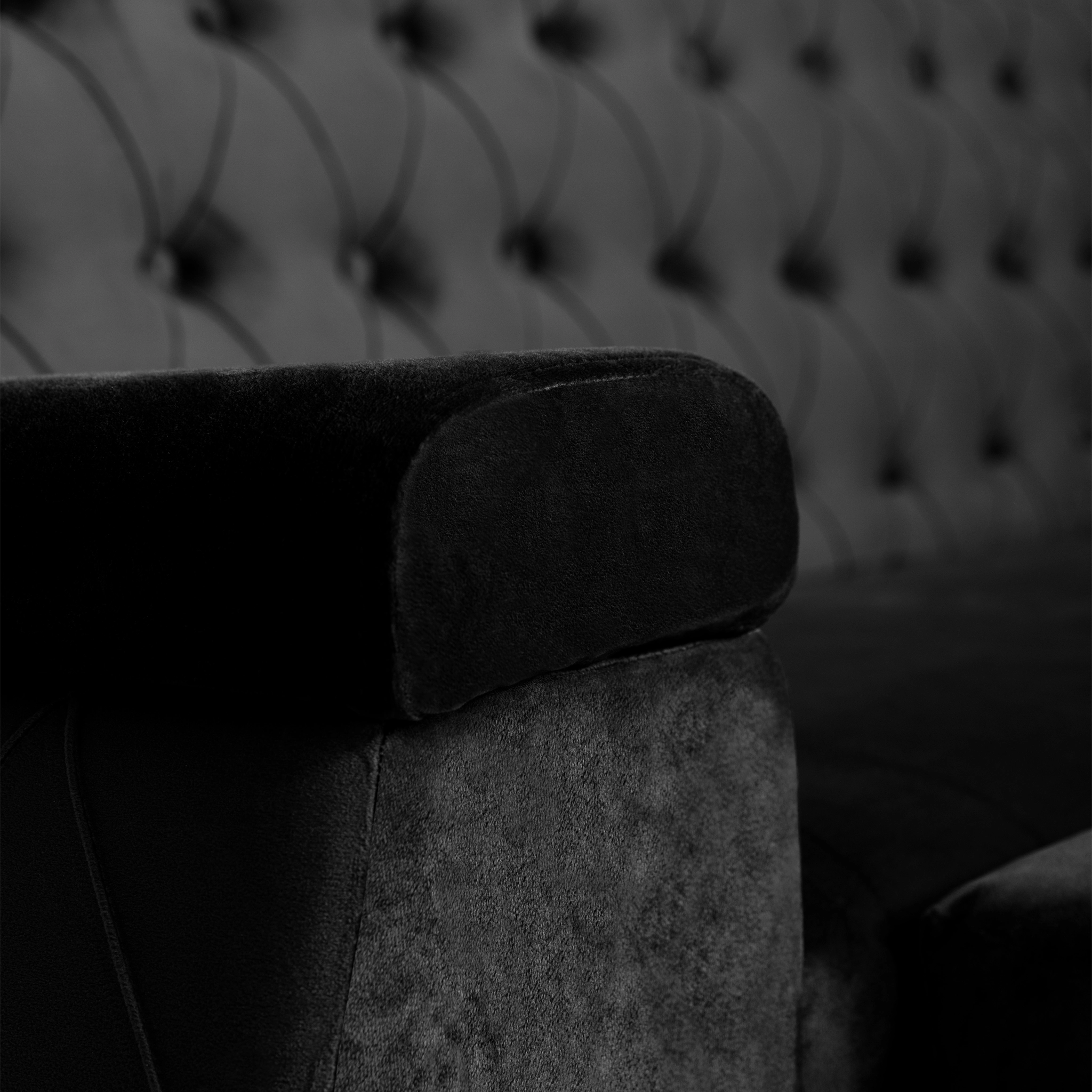 Canapea Flora - Negru [7]